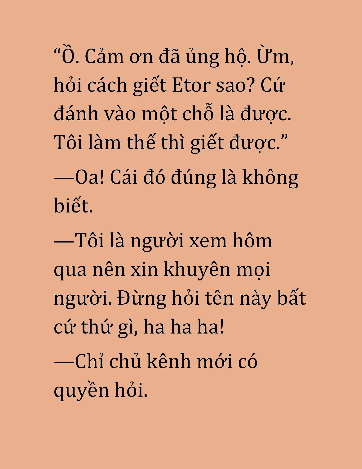 Đọc truyện HAT[NOVEL] Cao Thủ Kiếm Thuật Stream Game - Chap 8