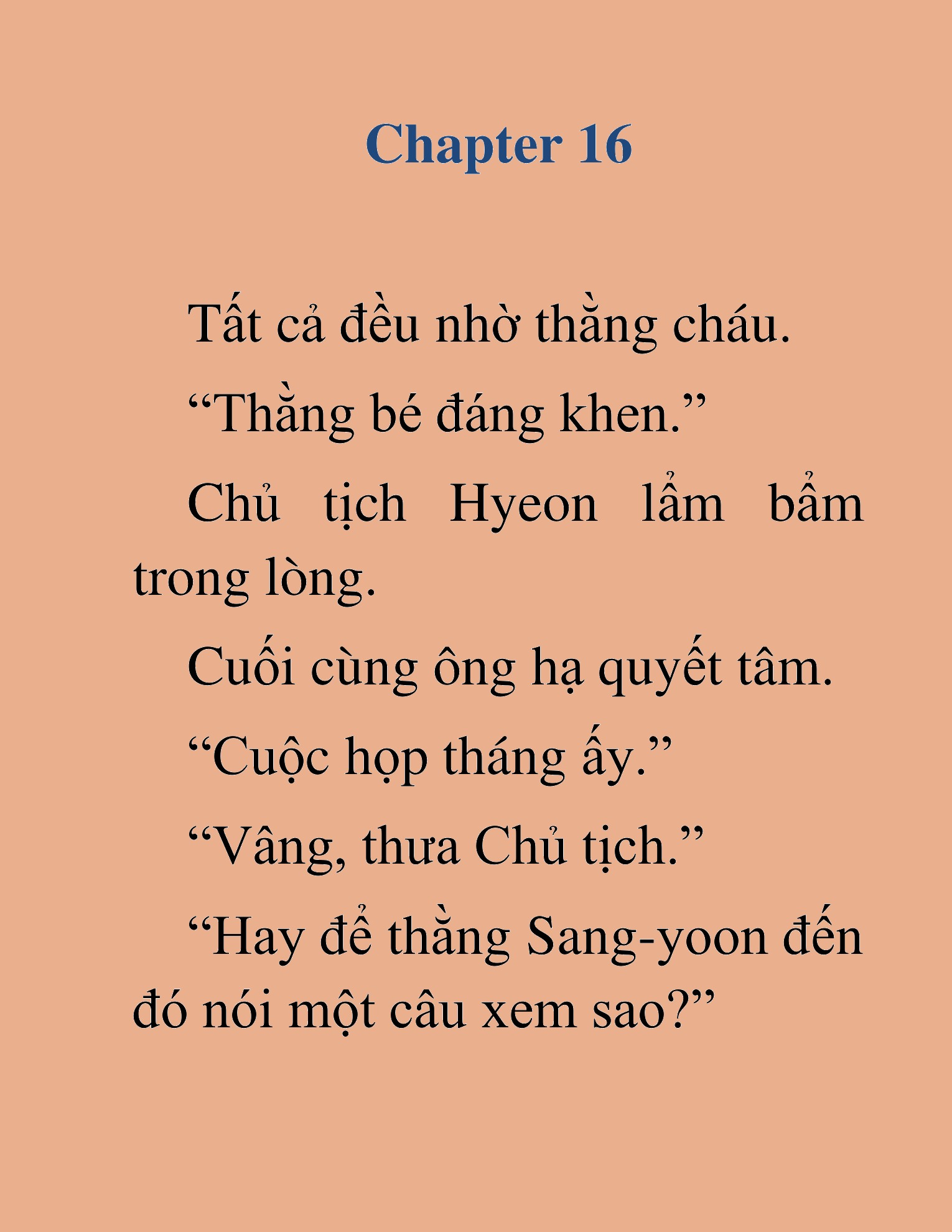 Đọc truyện HAT[NOVEL] Cậu Ấm Tài Phiệt Chỉ Muốn Sống Nhàn - Chap 16