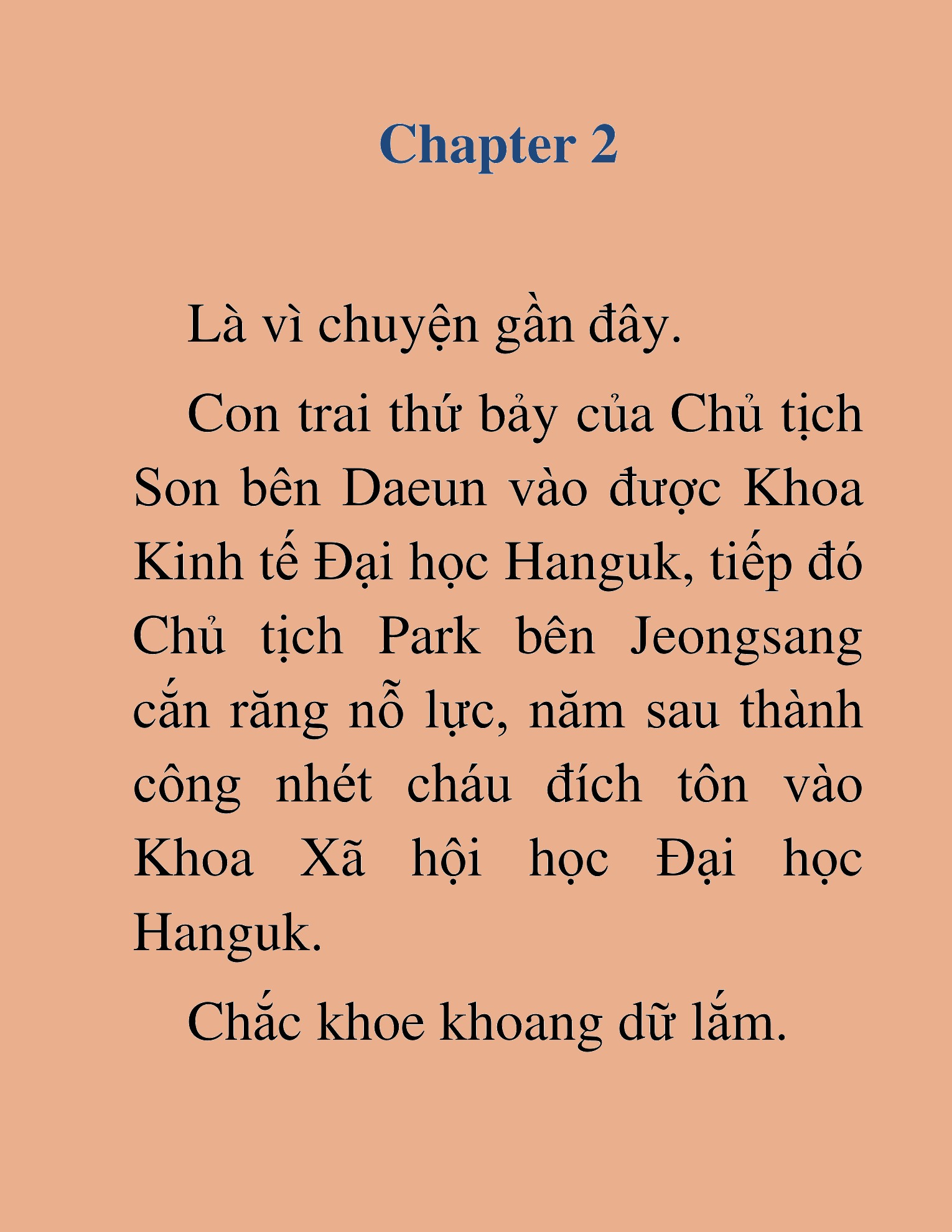 Đọc truyện HAT[NOVEL] Cậu Ấm Tài Phiệt Chỉ Muốn Sống Nhàn - Chap 2