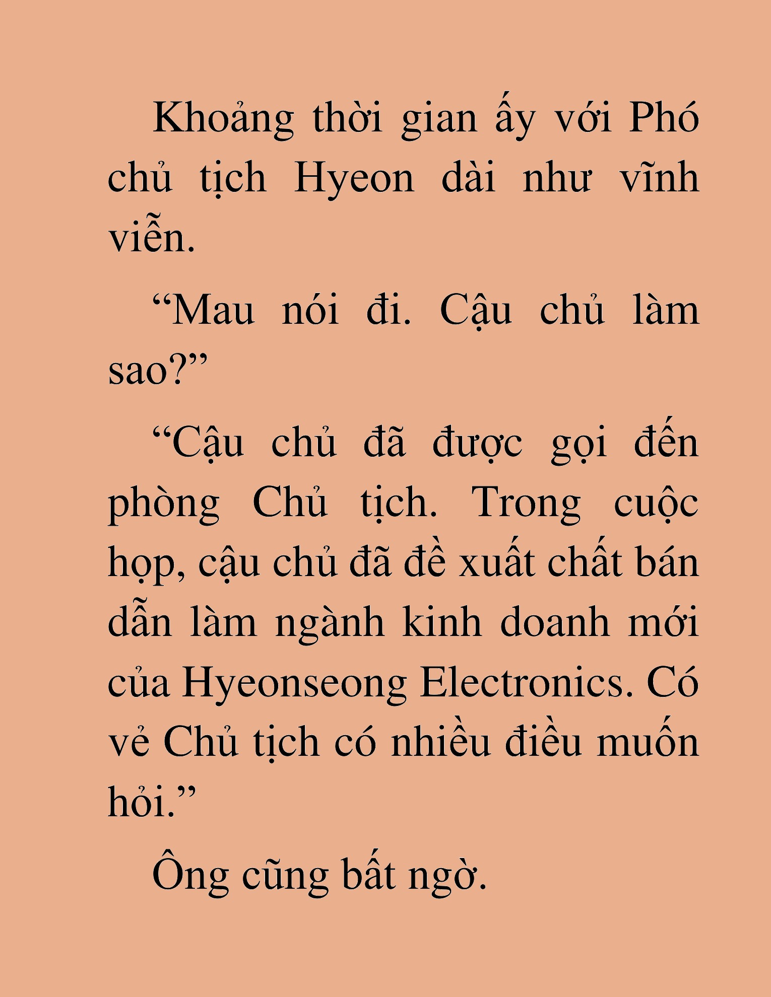 Đọc truyện HAT[NOVEL] Cậu Ấm Tài Phiệt Chỉ Muốn Sống Nhàn - Chap 22