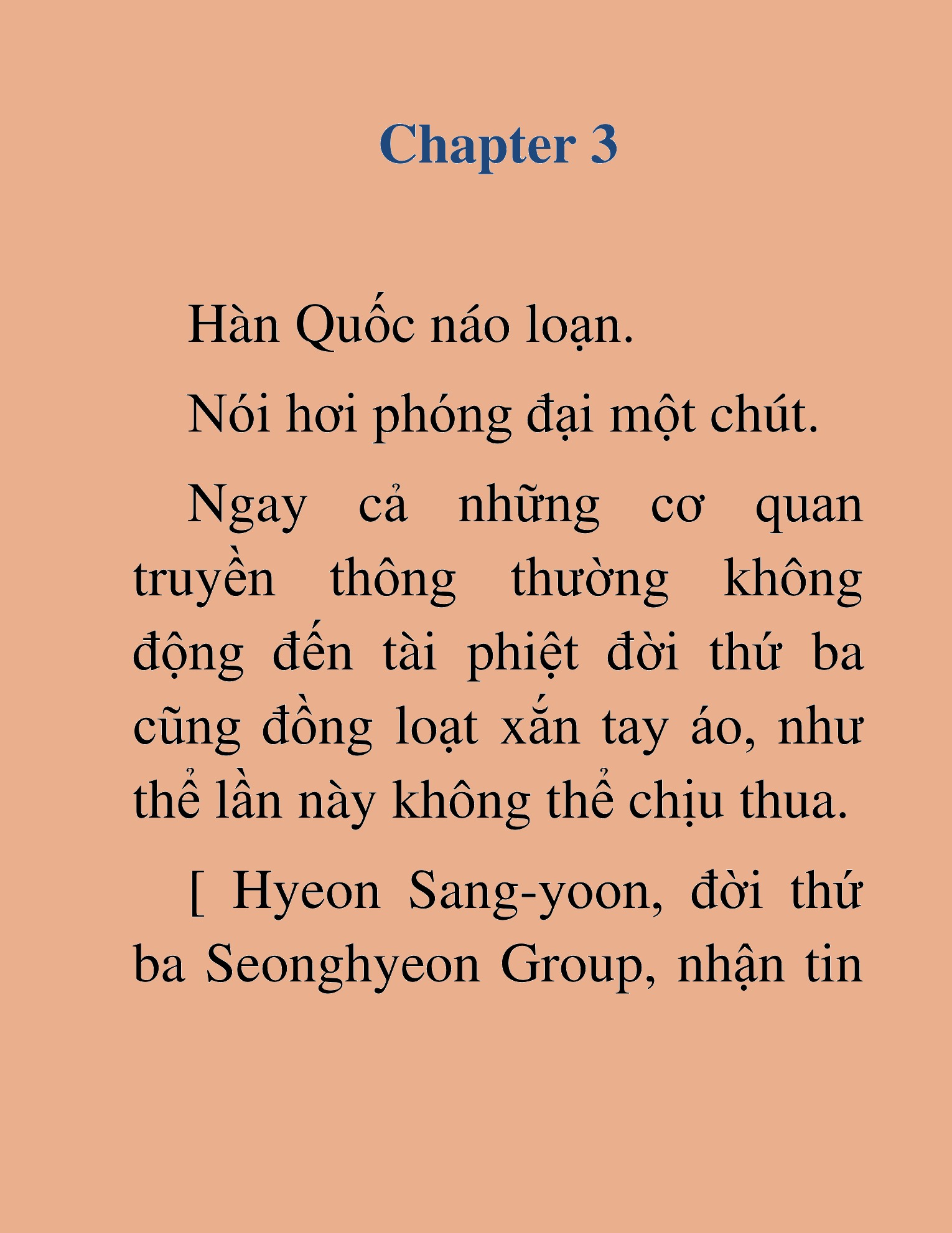 Đọc truyện HAT[NOVEL] Cậu Ấm Tài Phiệt Chỉ Muốn Sống Nhàn - Chap 3