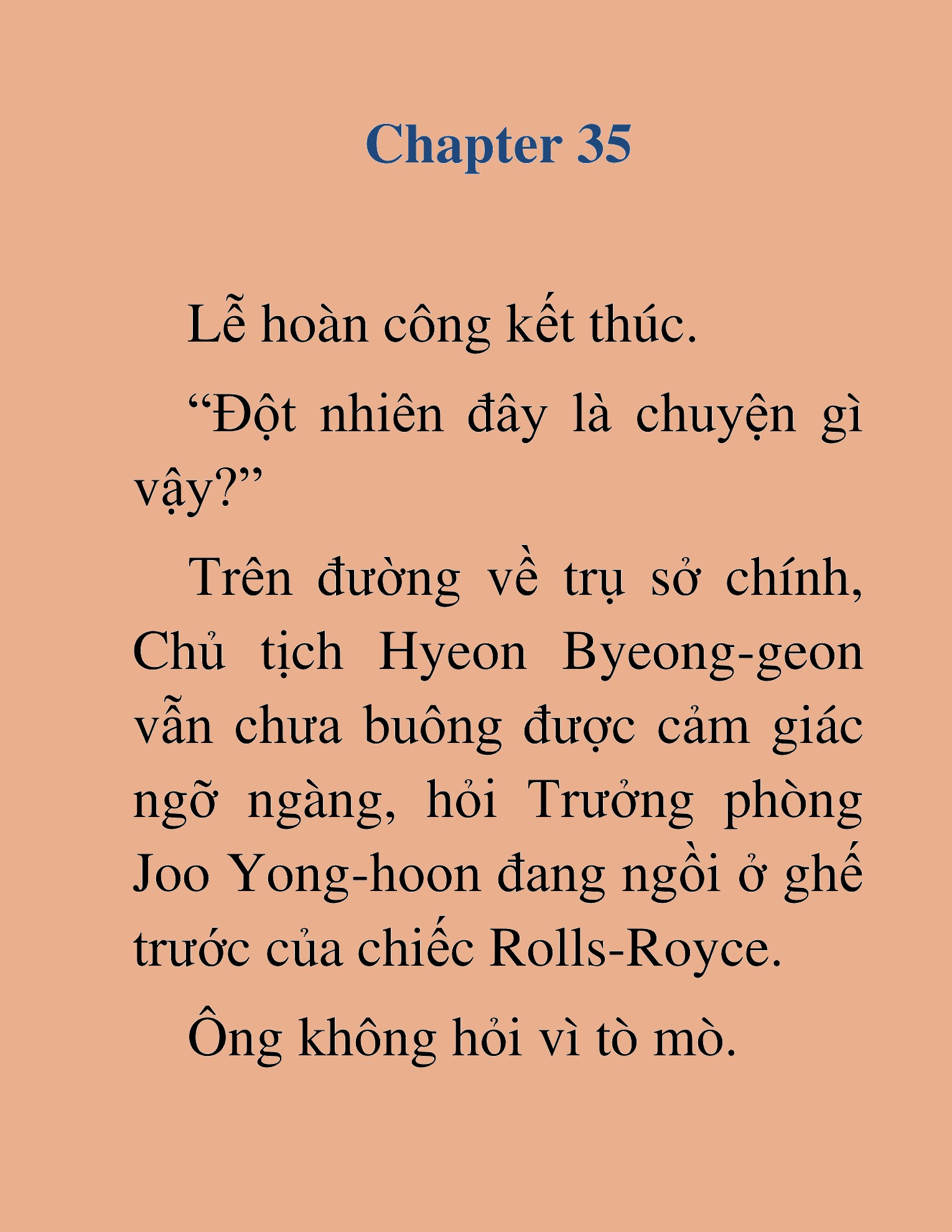 Đọc truyện HAT[NOVEL] Cậu Ấm Tài Phiệt Chỉ Muốn Sống Nhàn - Chap 35