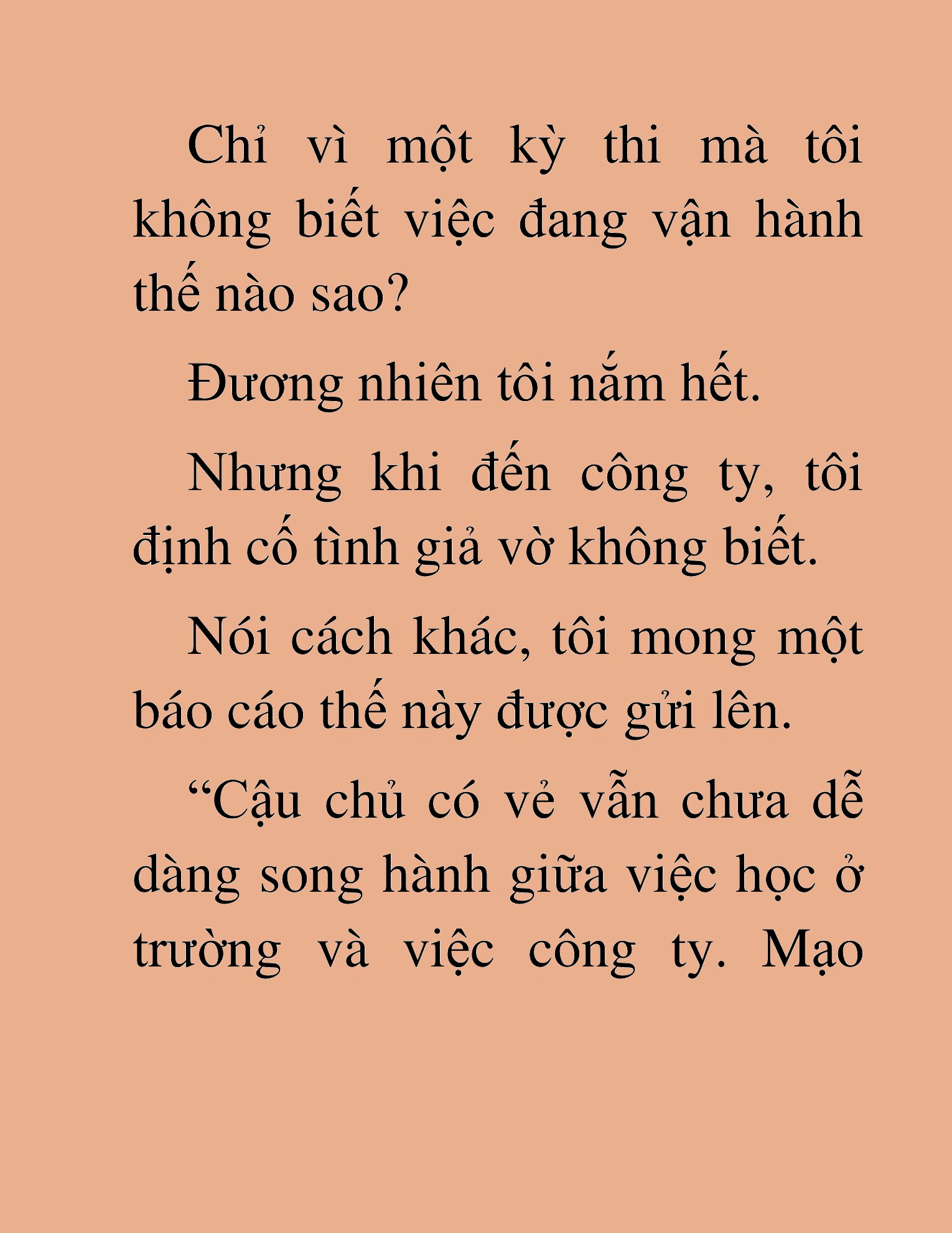 Đọc truyện HAT[NOVEL] Cậu Ấm Tài Phiệt Chỉ Muốn Sống Nhàn - Chap 36