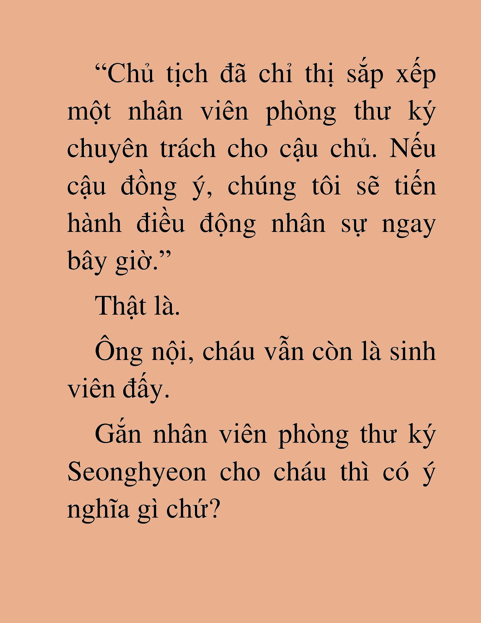 Đọc truyện HAT[NOVEL] Cậu Ấm Tài Phiệt Chỉ Muốn Sống Nhàn - Chap 4