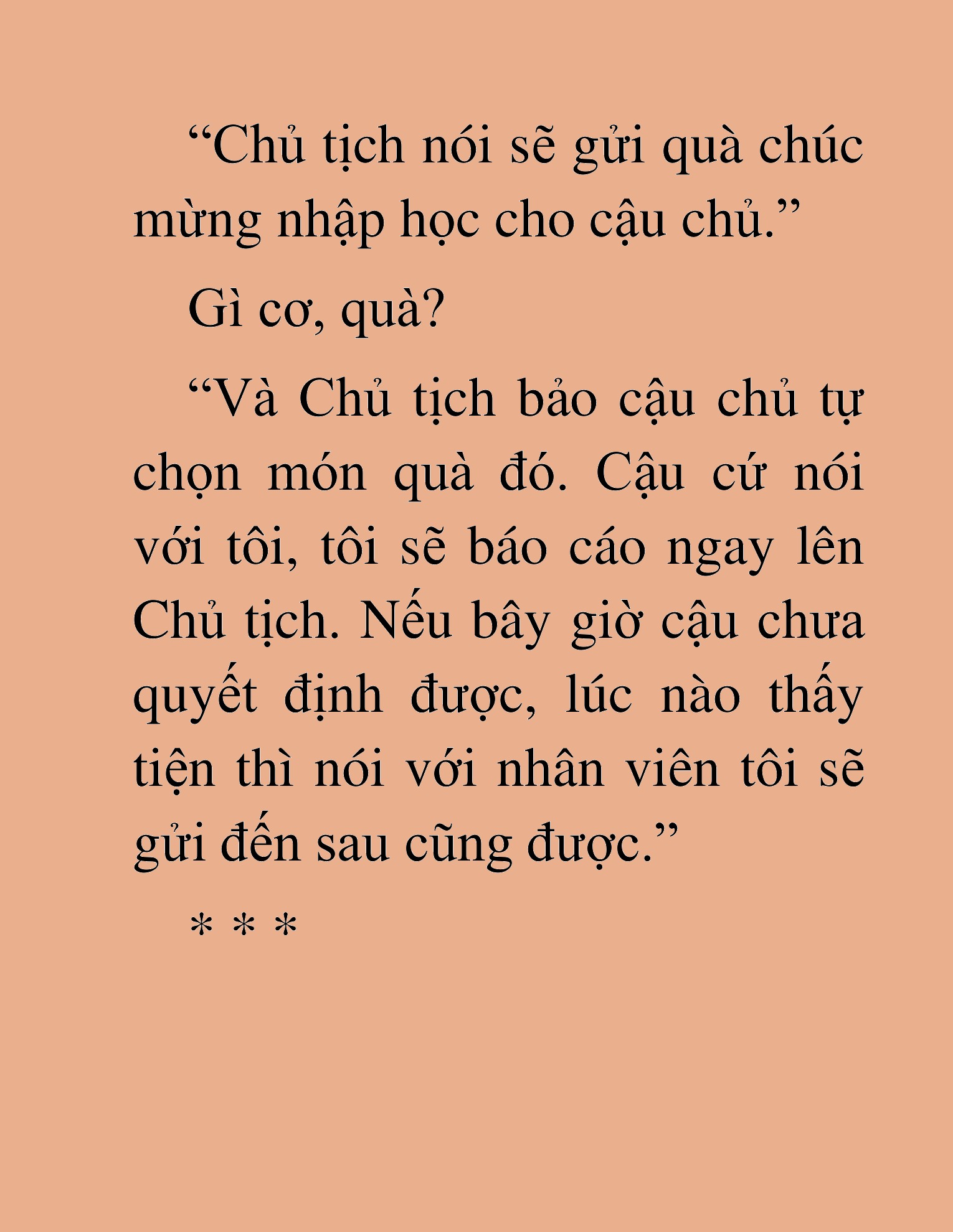 Đọc truyện HAT[NOVEL] Cậu Ấm Tài Phiệt Chỉ Muốn Sống Nhàn - Chap 4