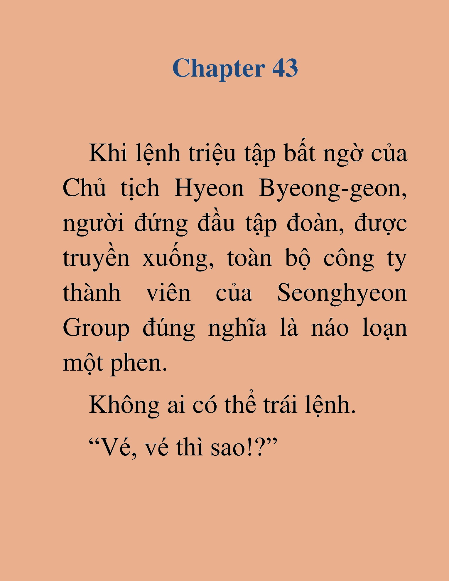 Đọc truyện HAT[NOVEL] Cậu Ấm Tài Phiệt Chỉ Muốn Sống Nhàn - Chap 43