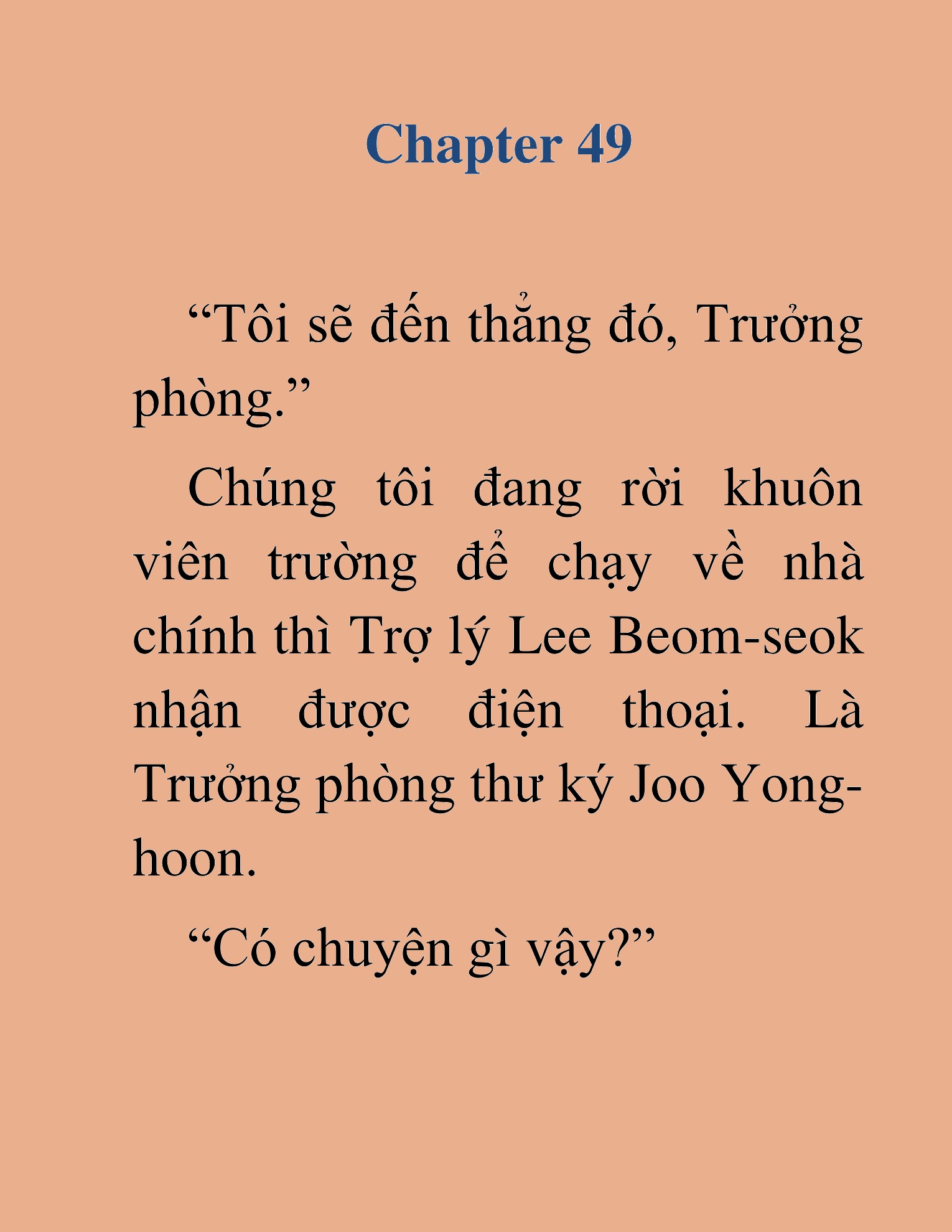 Đọc truyện HAT[NOVEL] Cậu Ấm Tài Phiệt Chỉ Muốn Sống Nhàn - Chap 49