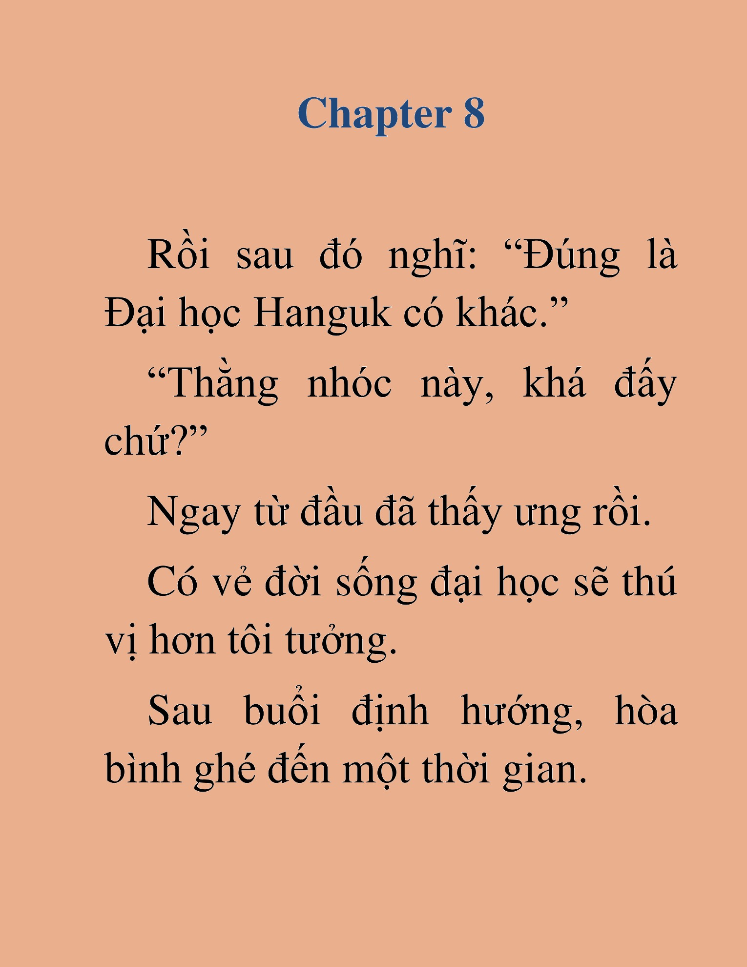 Đọc truyện HAT[NOVEL] Cậu Ấm Tài Phiệt Chỉ Muốn Sống Nhàn - Chap 8