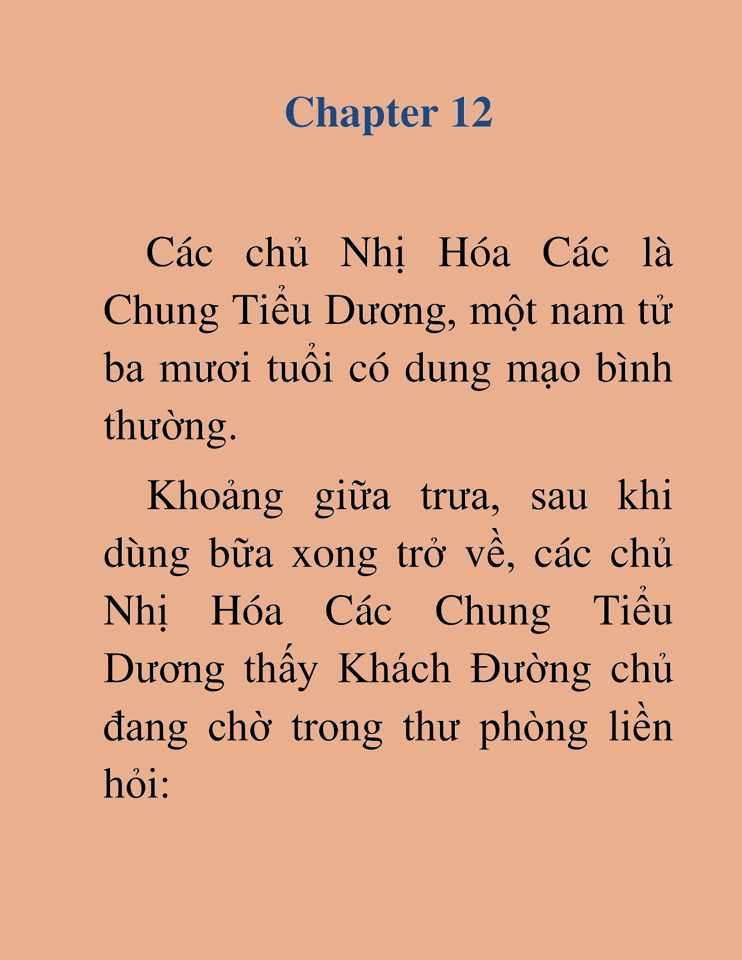 Đọc truyện HAT[NOVEL] Chính Tà Ma Đạo - Chap 12