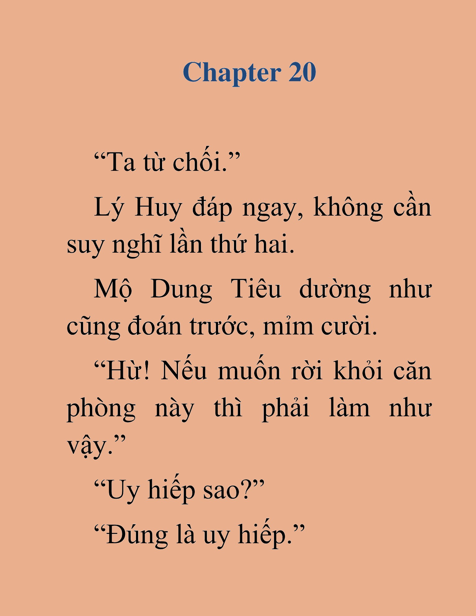 Đọc truyện HAT[NOVEL] Chính Tà Ma Đạo - Chap 20