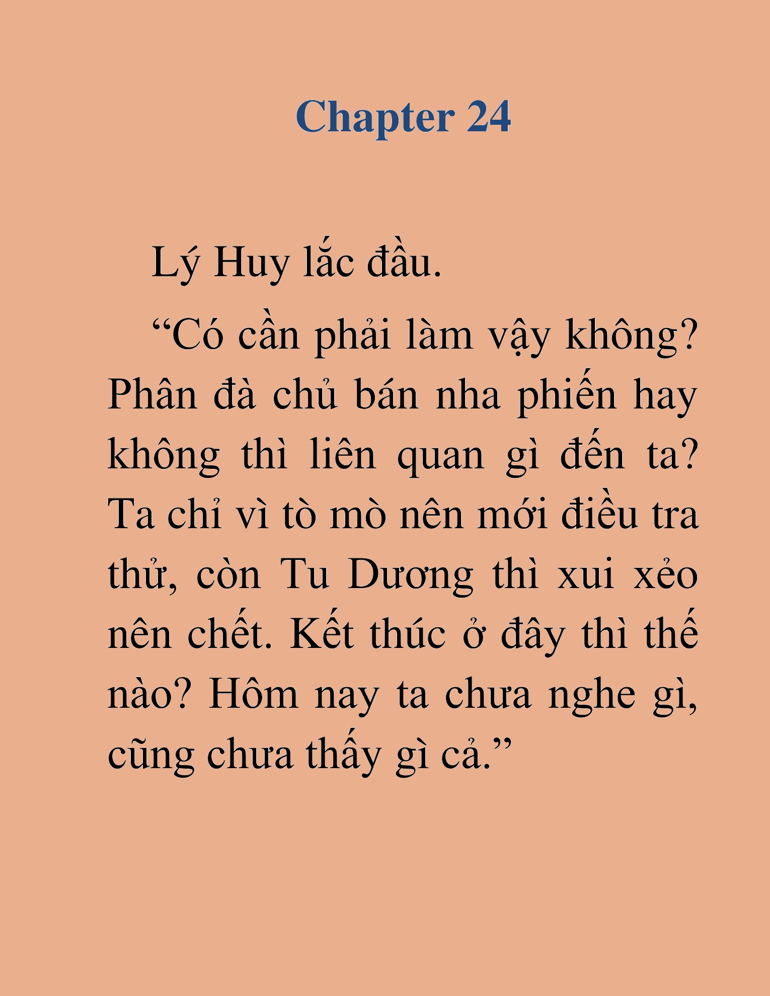 Đọc truyện HAT[NOVEL] Chính Tà Ma Đạo - Chap 24