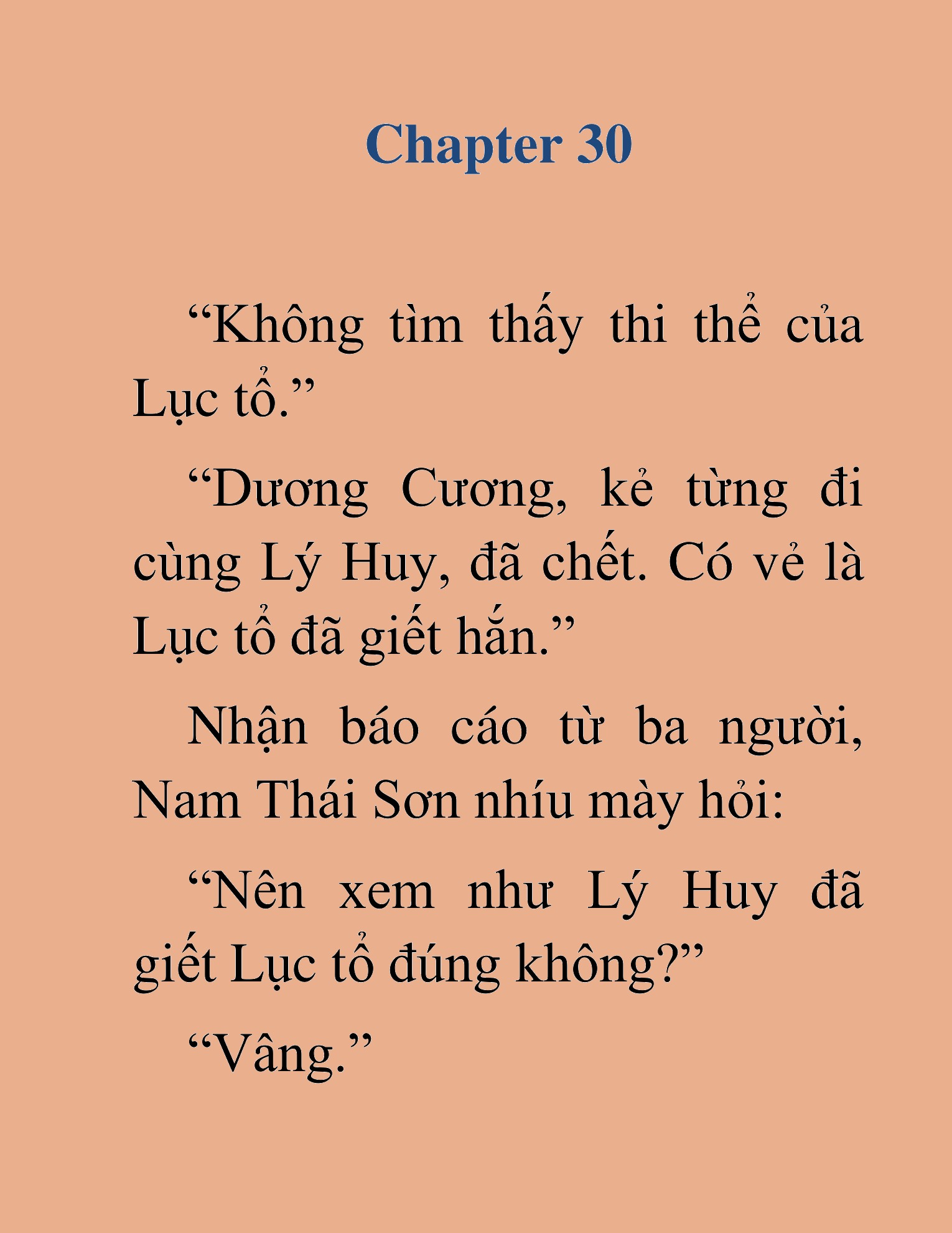 Đọc truyện HAT[NOVEL] Chính Tà Ma Đạo - Chap 30