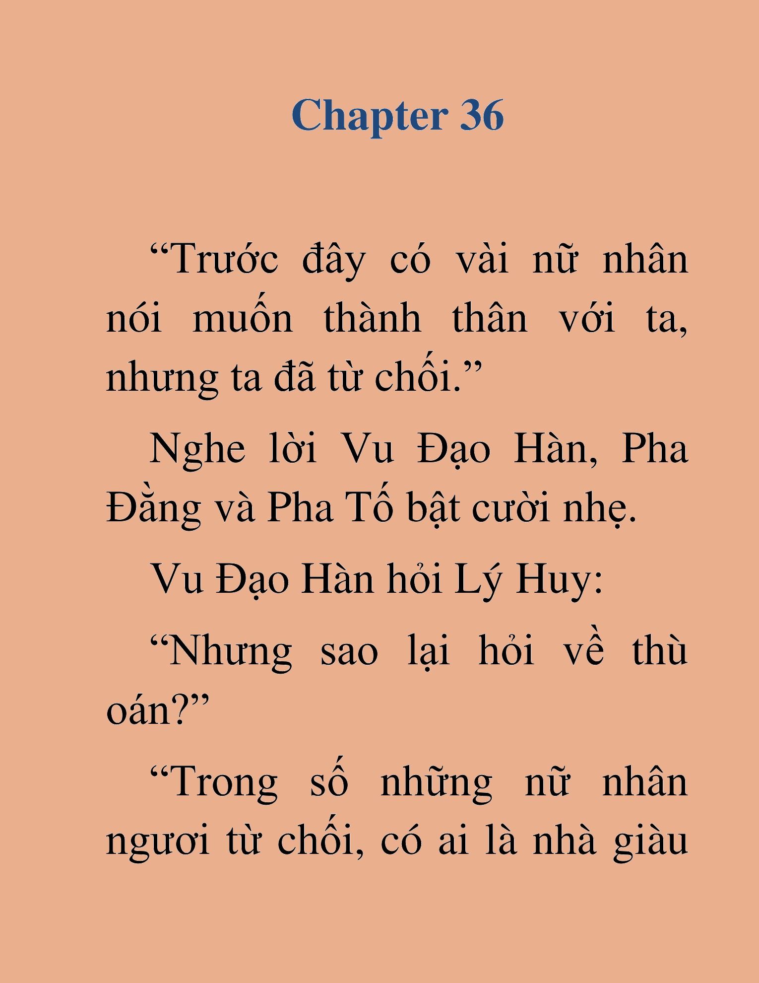 Đọc truyện HAT[NOVEL] Chính Tà Ma Đạo - Chap 36