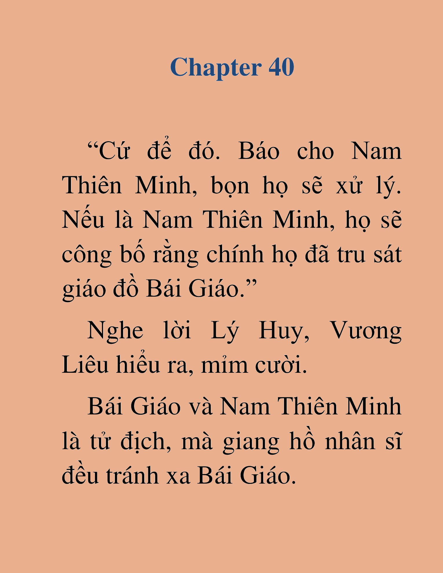 Đọc truyện HAT[NOVEL] Chính Tà Ma Đạo - Chap 40