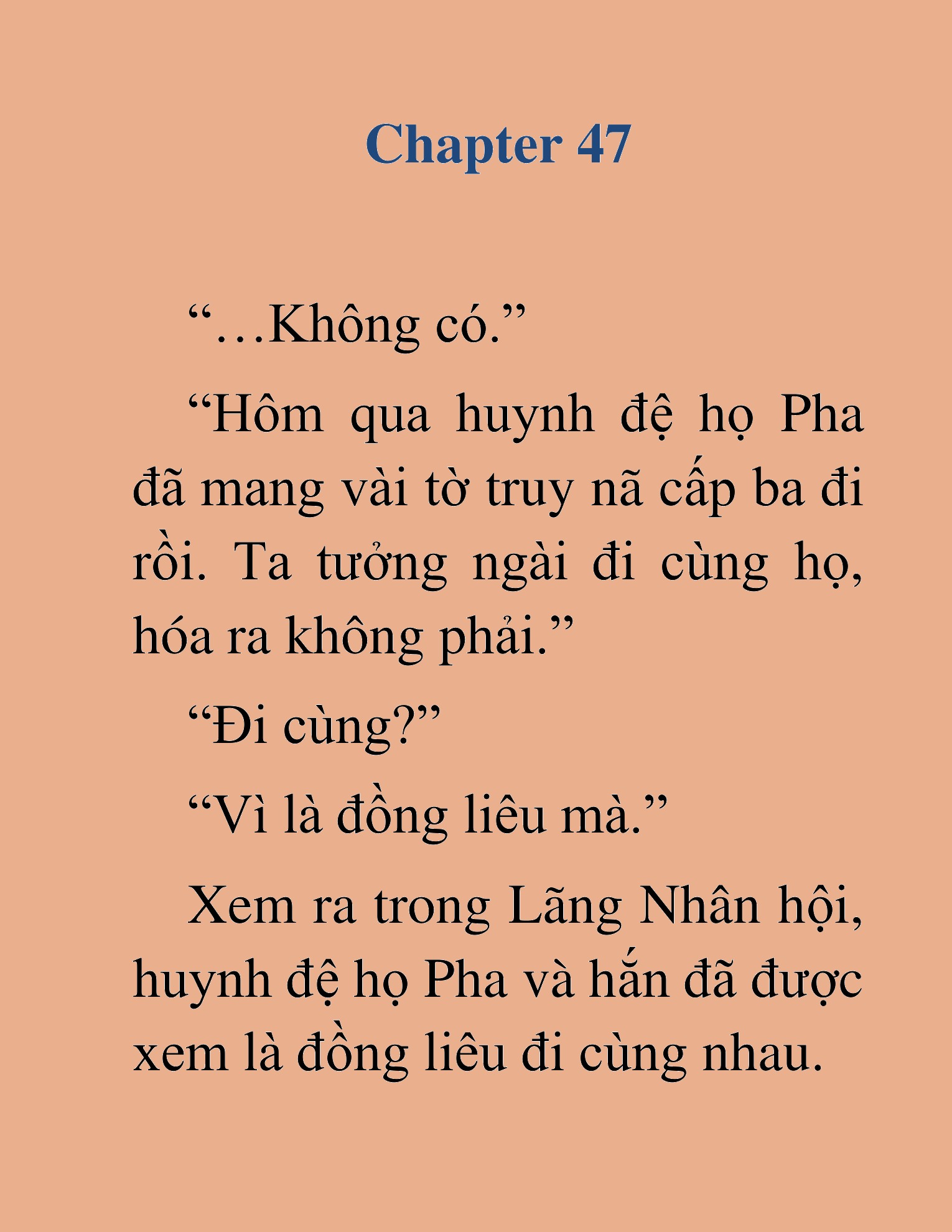 Đọc truyện HAT[NOVEL] Chính Tà Ma Đạo - Chap 47