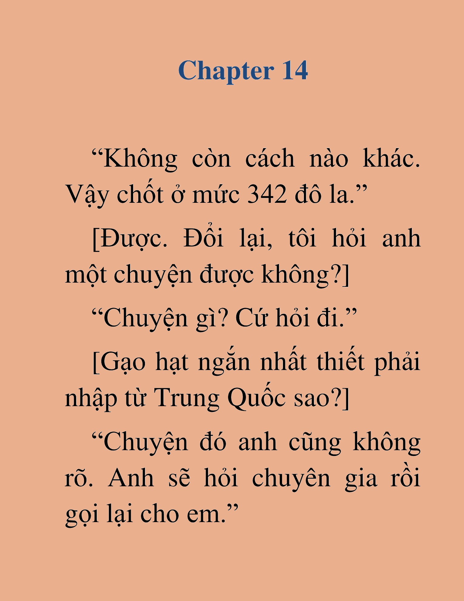 Đọc truyện HAT[NOVEL] Cuộc Chiến Tài Phiệt - Chap 14