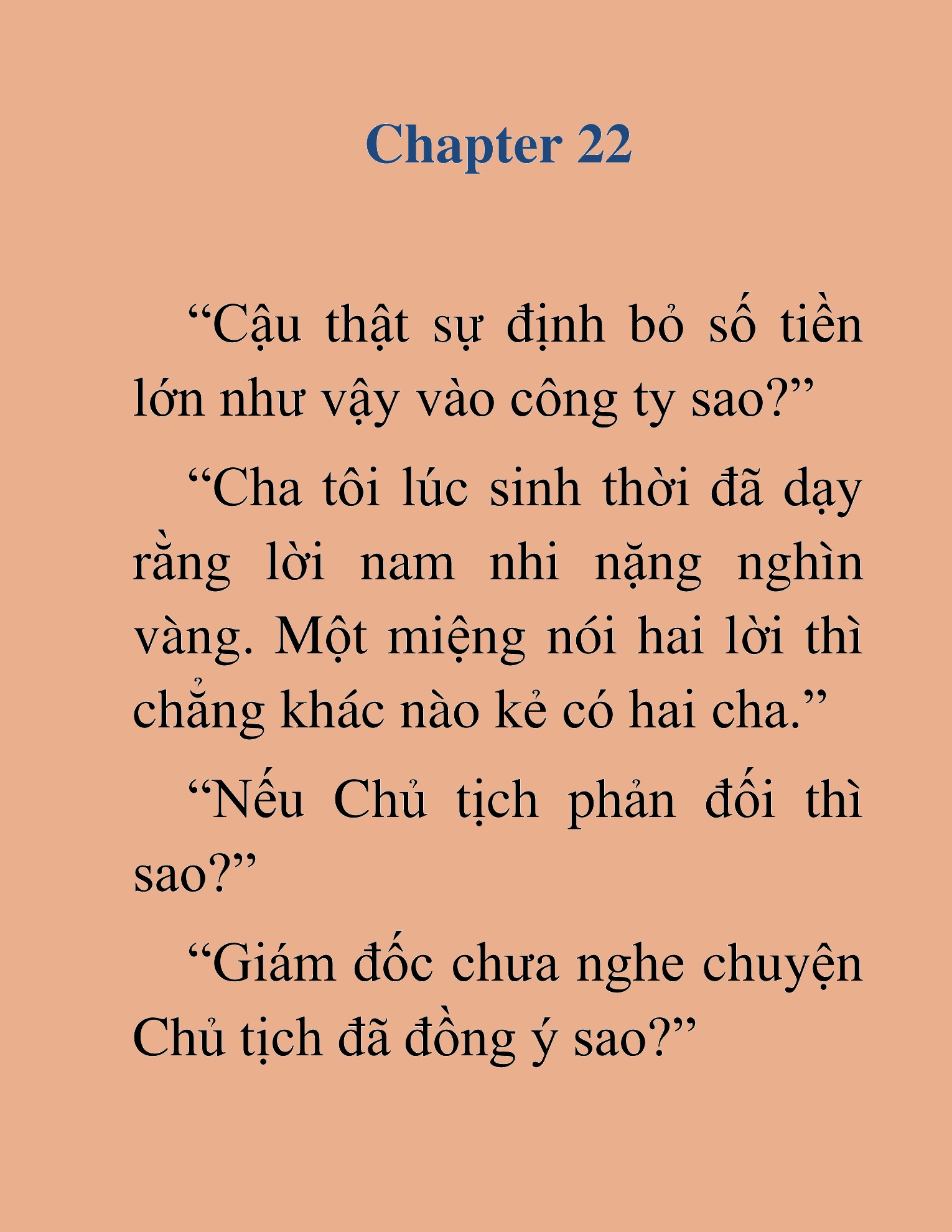 Đọc truyện HAT[NOVEL] Cuộc Chiến Tài Phiệt - Chap 22