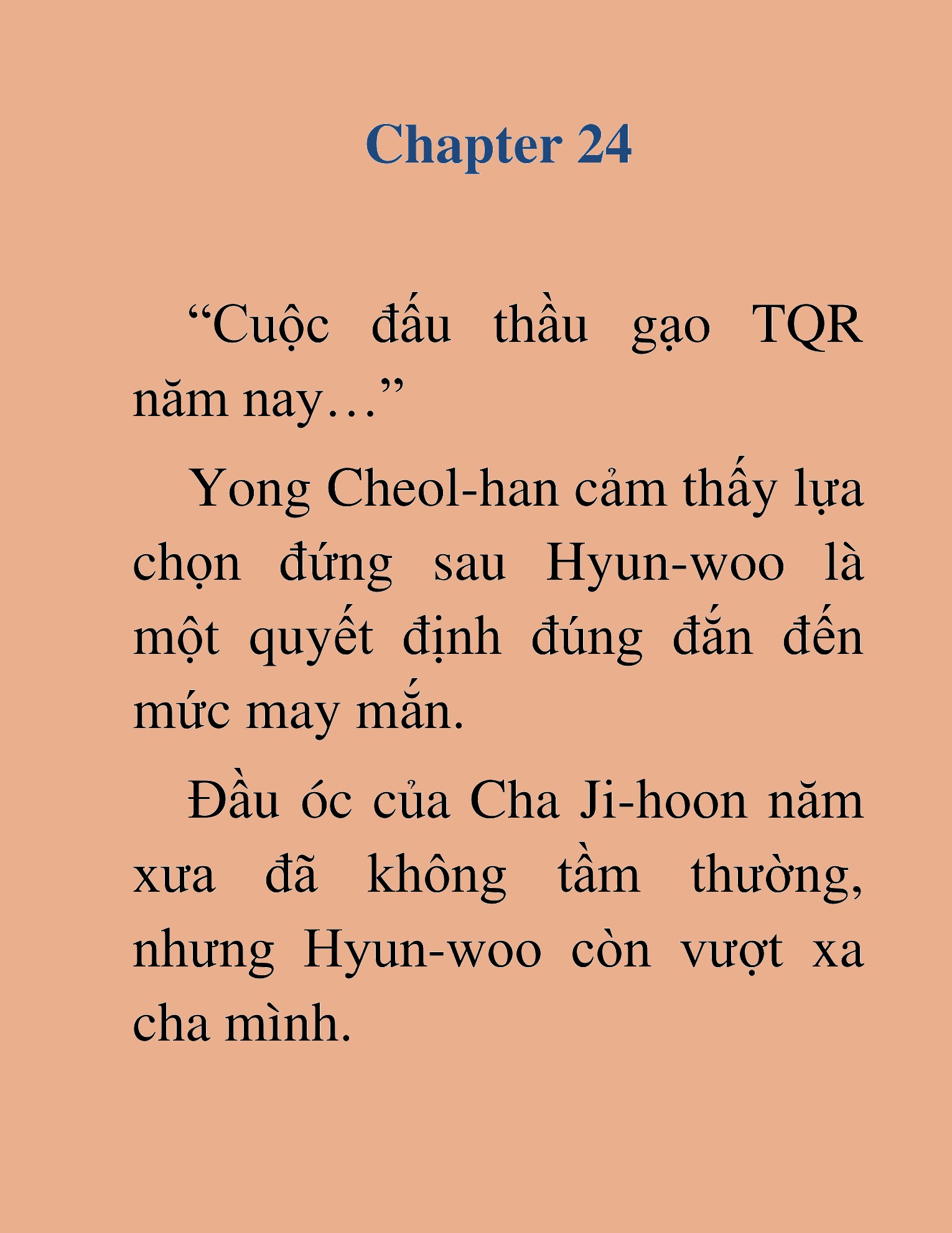 Đọc truyện HAT[NOVEL] Cuộc Chiến Tài Phiệt - Chap 24