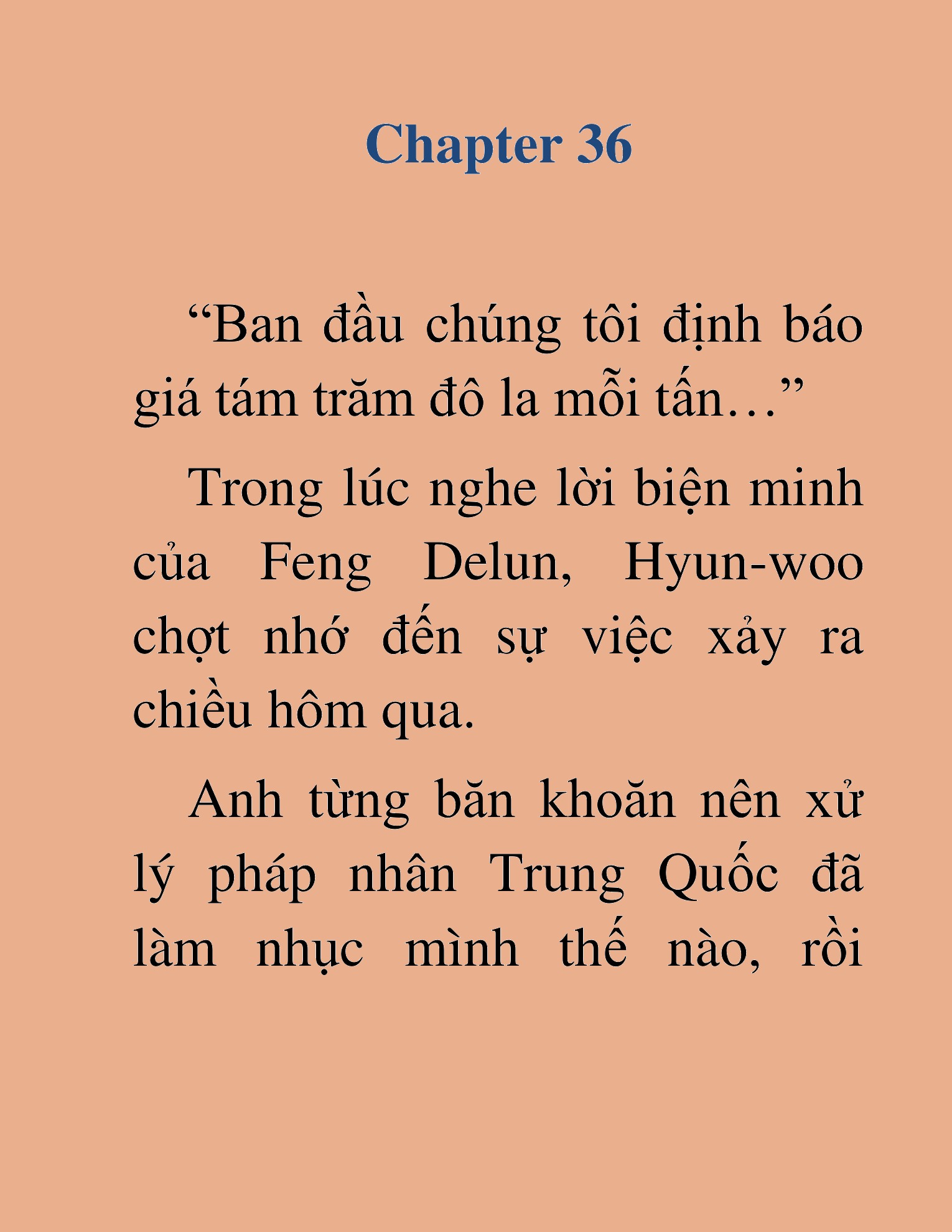 Đọc truyện HAT[NOVEL] Cuộc Chiến Tài Phiệt - Chap 36