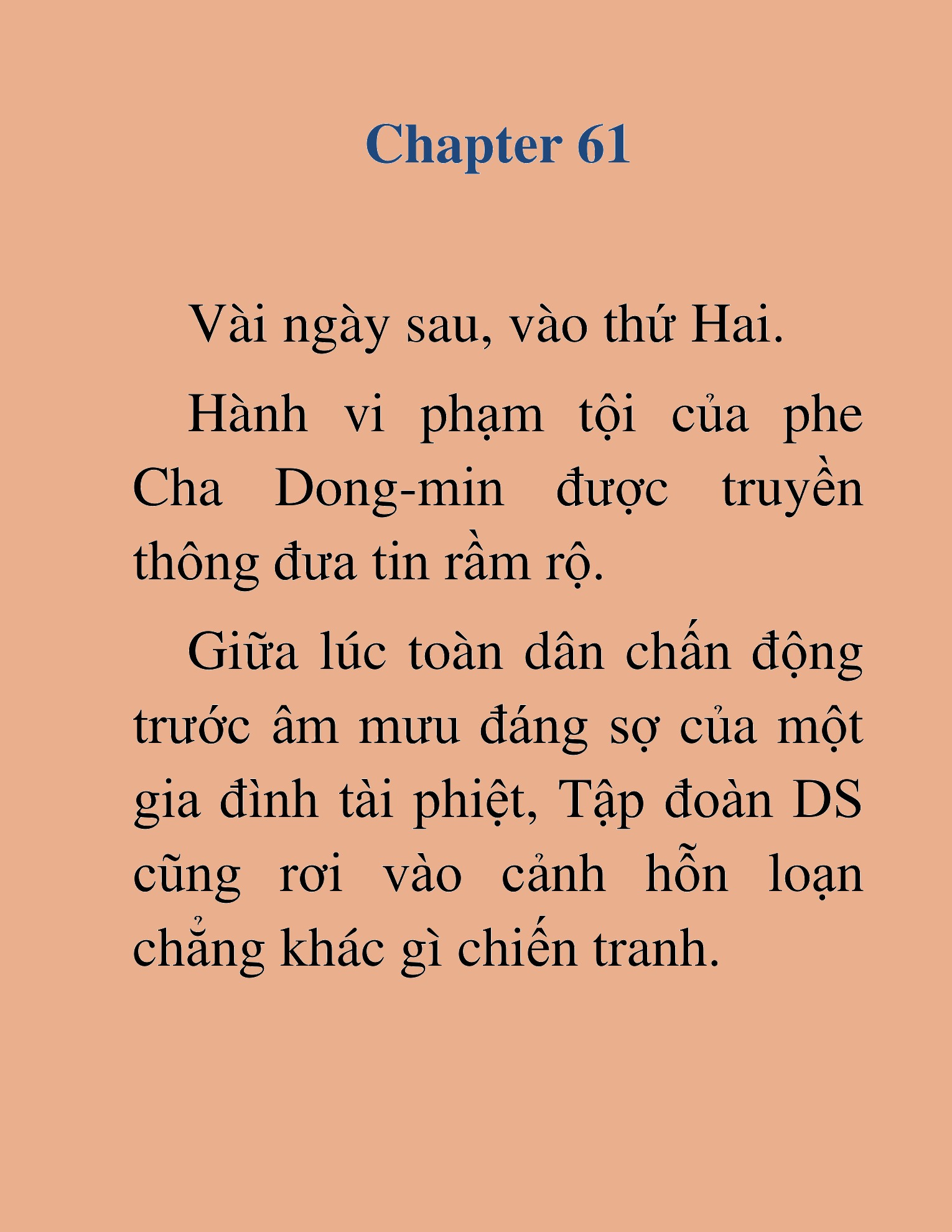 Đọc truyện HAT[NOVEL] Cuộc Chiến Tài Phiệt - Chap 61