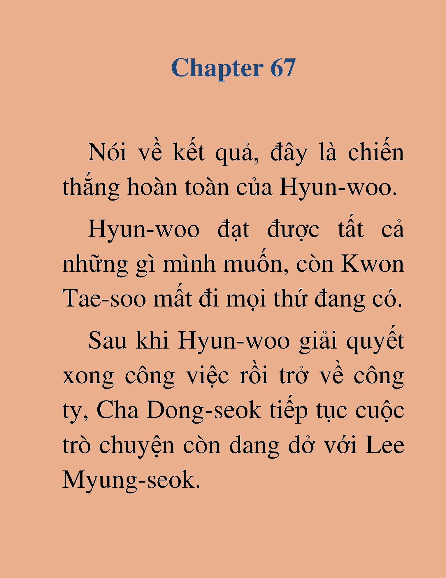 Đọc truyện HAT[NOVEL] Cuộc Chiến Tài Phiệt - Chap 67