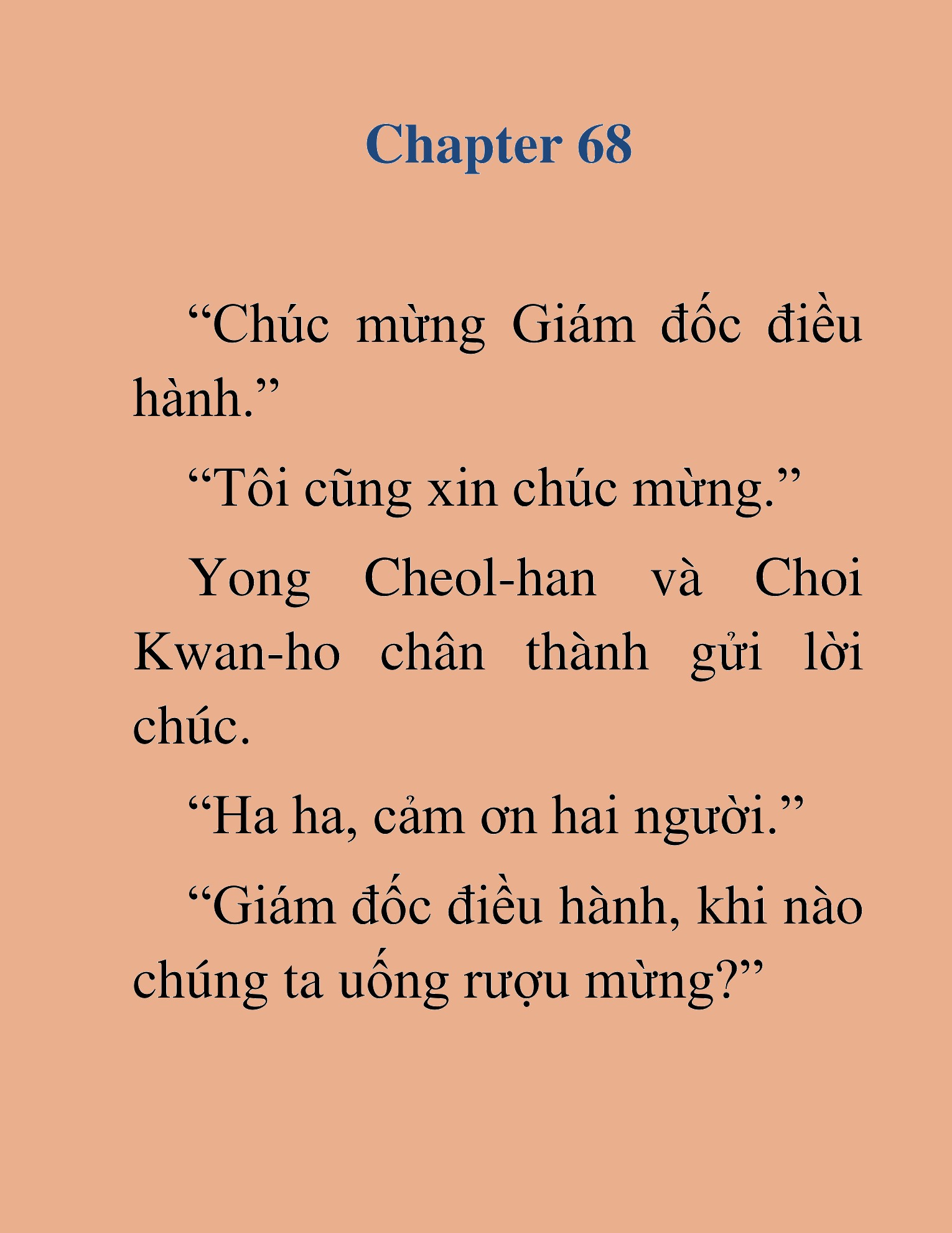 Đọc truyện HAT[NOVEL] Cuộc Chiến Tài Phiệt - Chap 68
