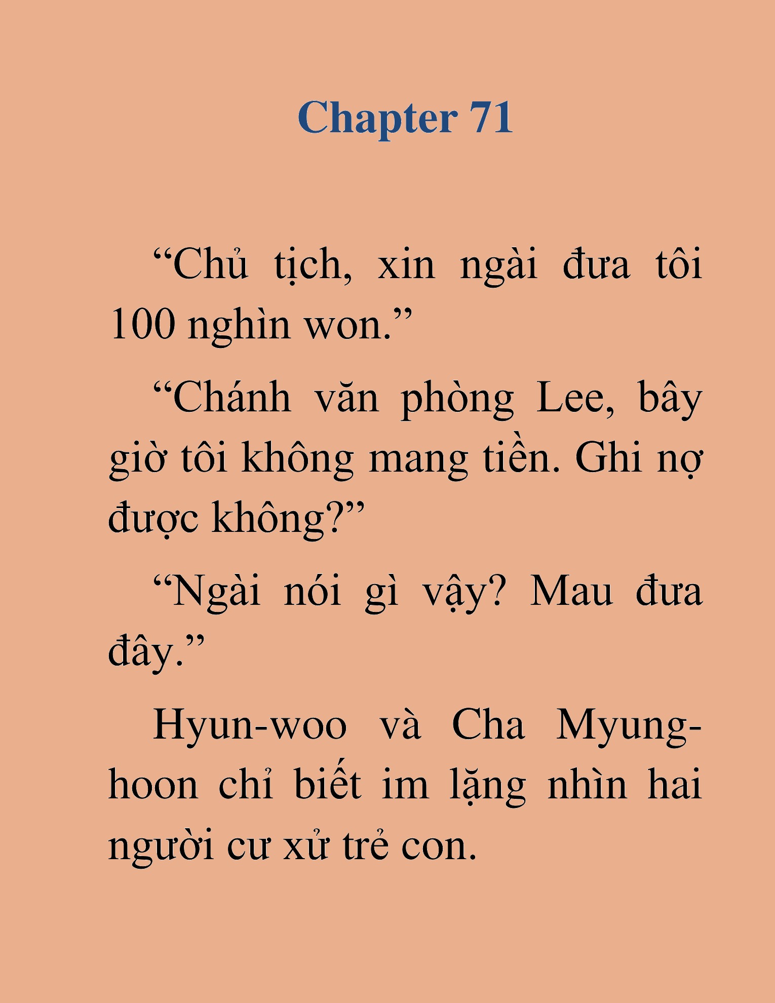 Đọc truyện HAT[NOVEL] Cuộc Chiến Tài Phiệt - Chap 71