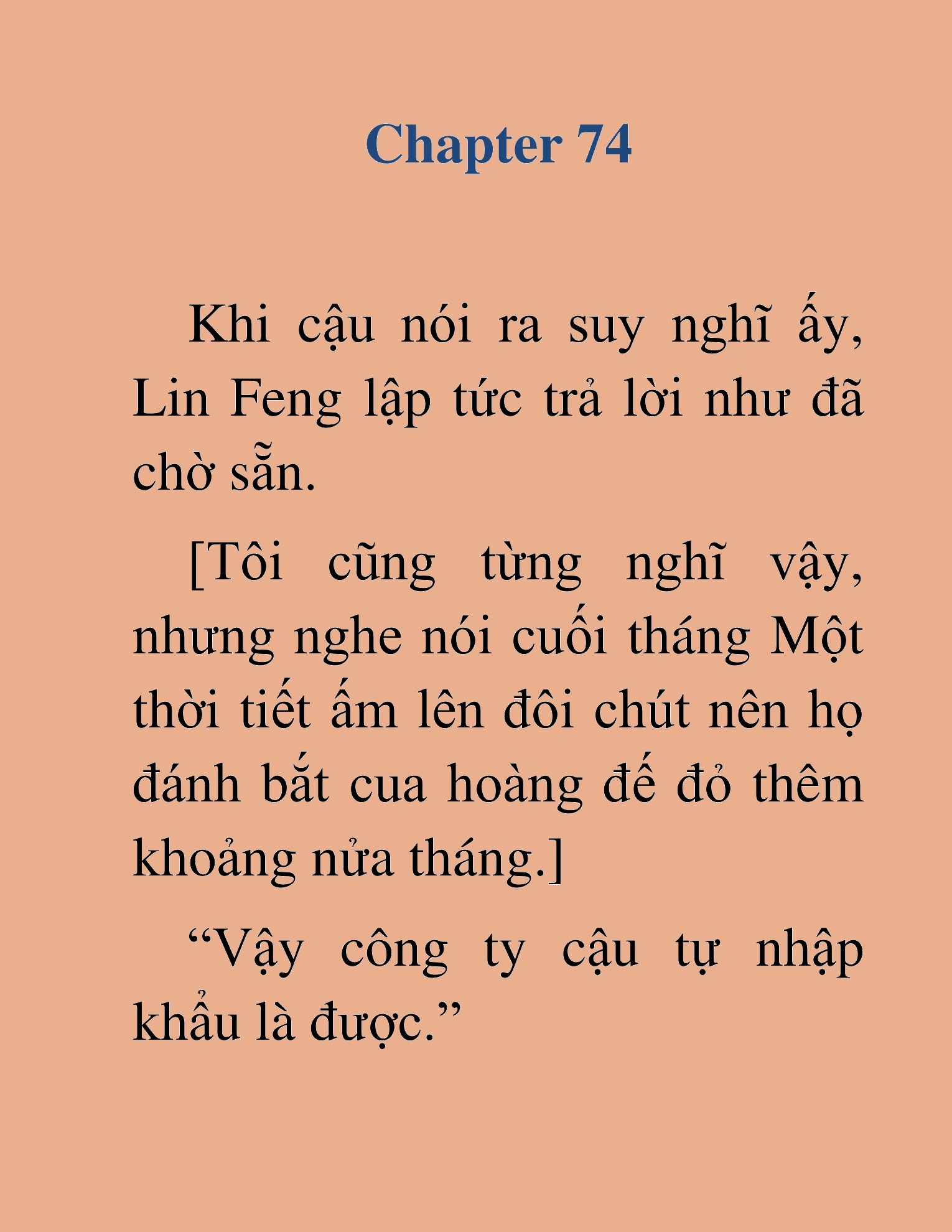 Đọc truyện HAT[NOVEL] Cuộc Chiến Tài Phiệt - Chap 74