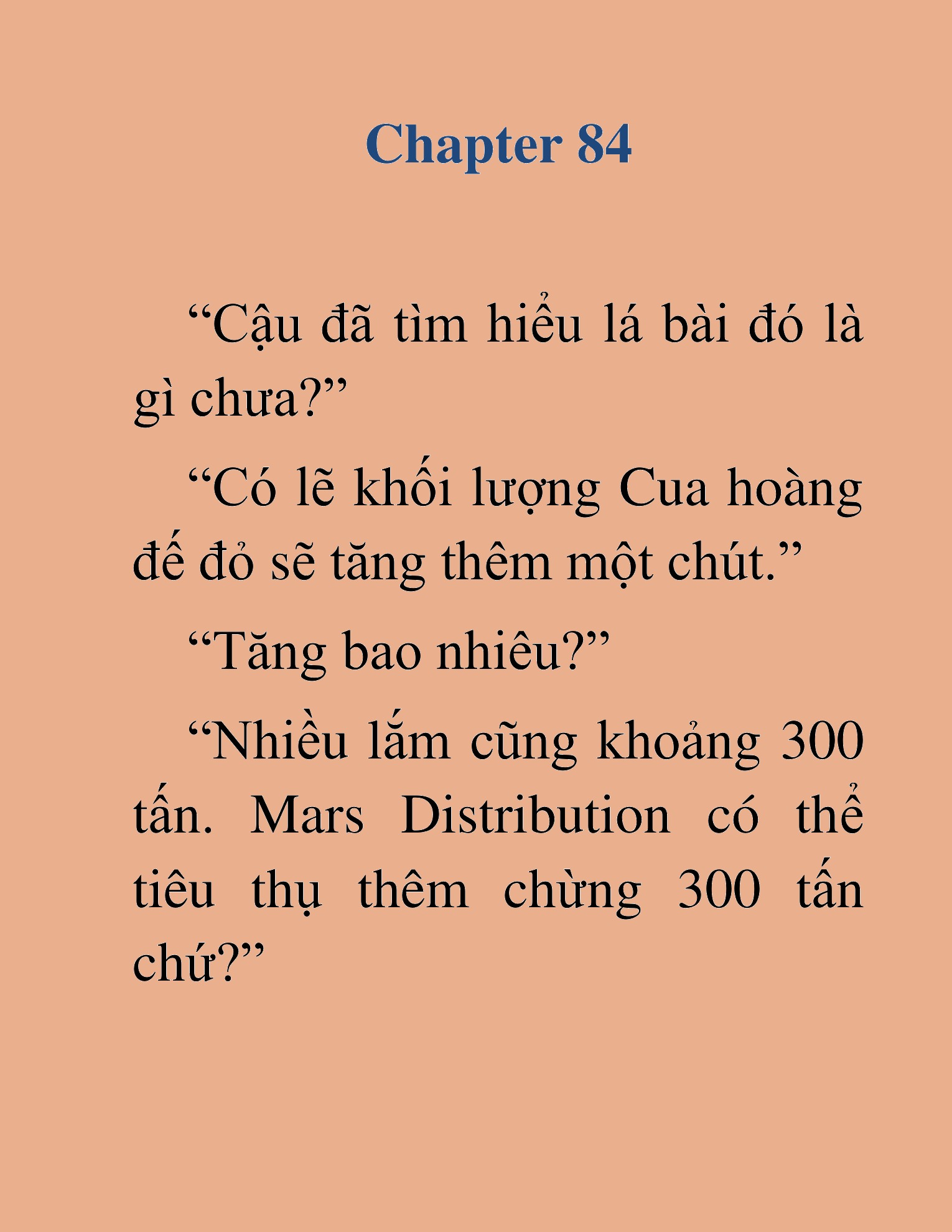Đọc truyện HAT[NOVEL] Cuộc Chiến Tài Phiệt - Chap 84
