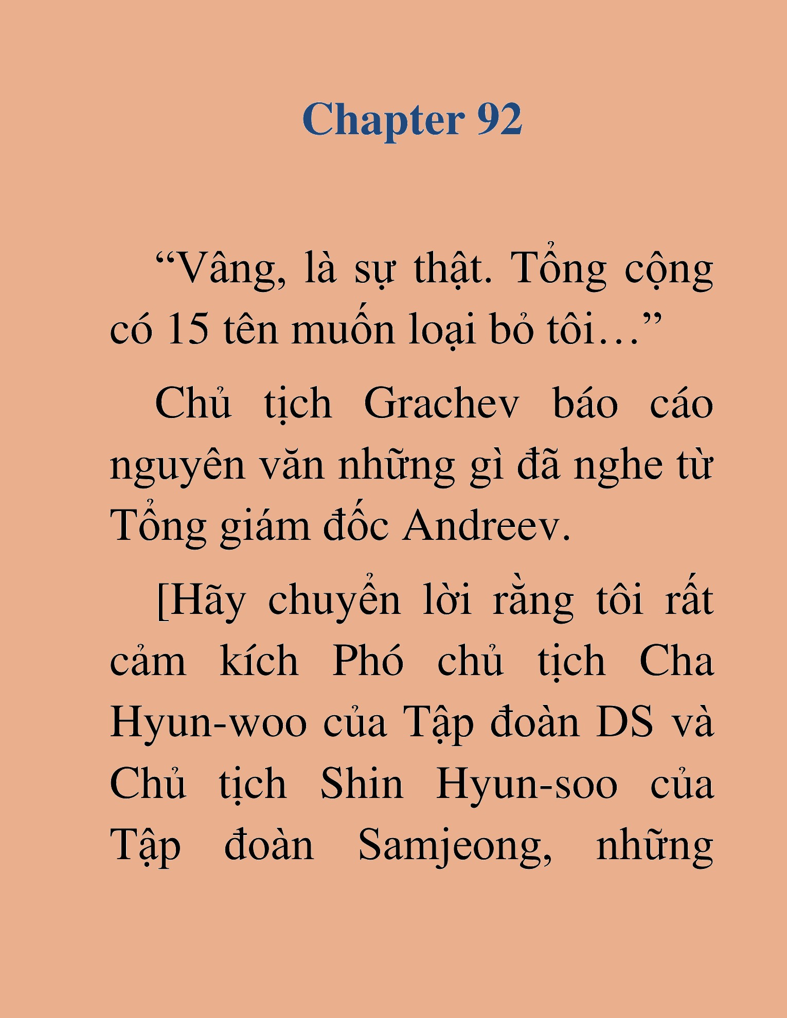 Đọc truyện HAT[NOVEL] Cuộc Chiến Tài Phiệt - Chap 92