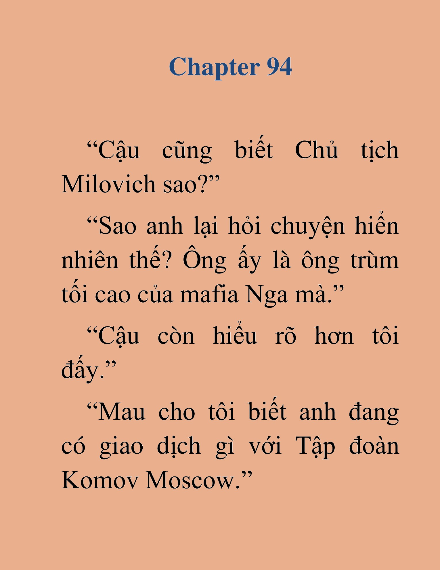 Đọc truyện HAT[NOVEL] Cuộc Chiến Tài Phiệt - Chap 94