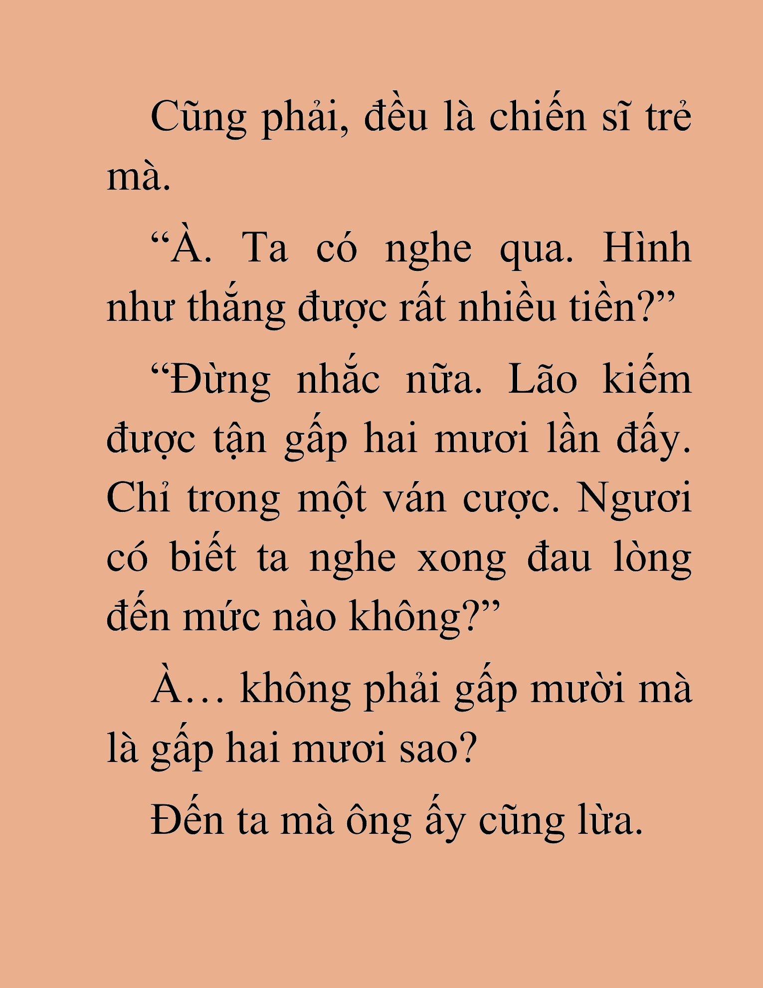 Đọc truyện HAT[NOVEL] Dã Thú Vô Song - Chap 100