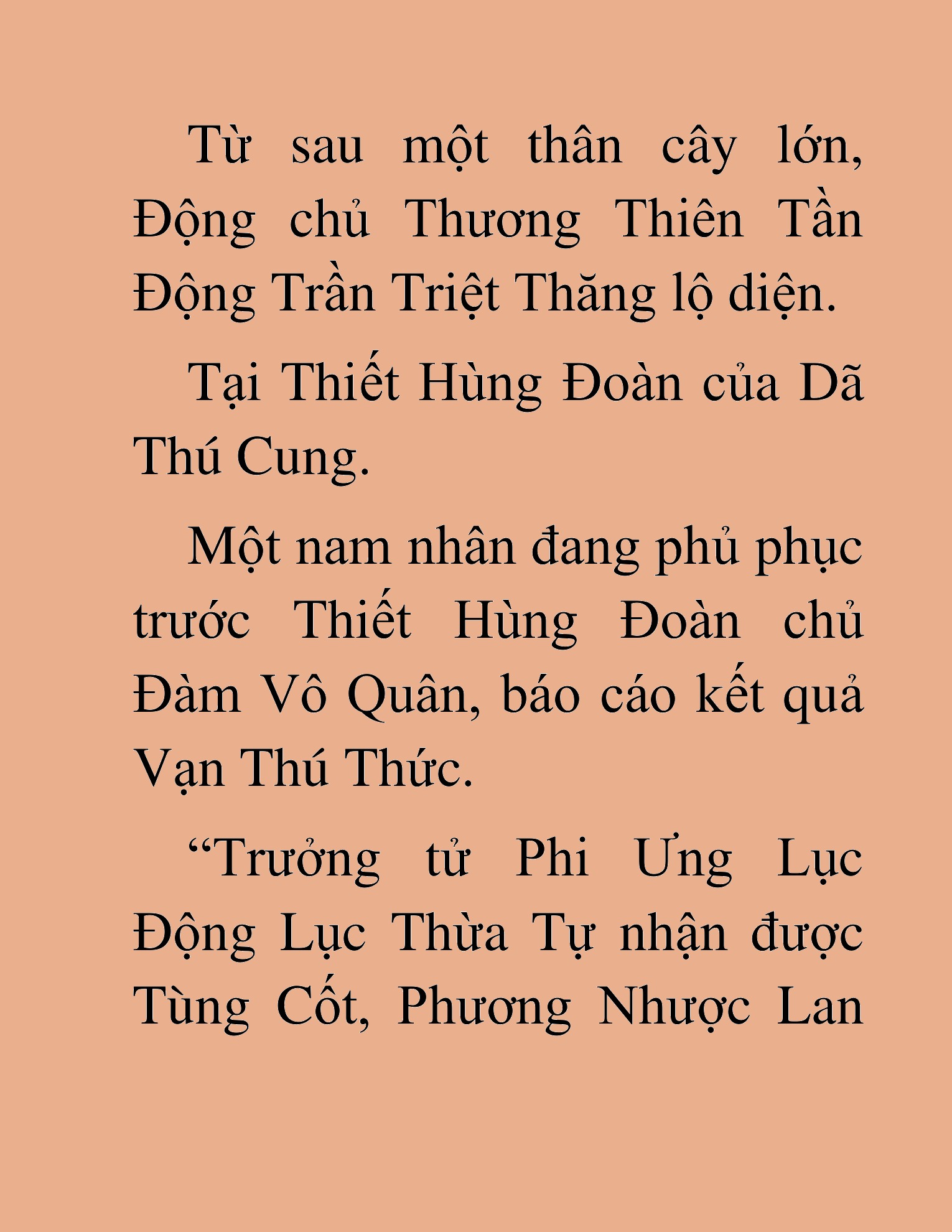 Đọc truyện HAT[NOVEL] Dã Thú Vô Song - Chap 100