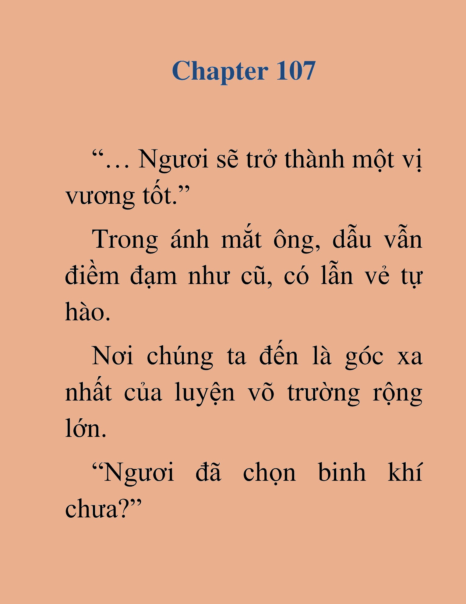 Đọc truyện HAT[NOVEL] Dã Thú Vô Song - Chap 107