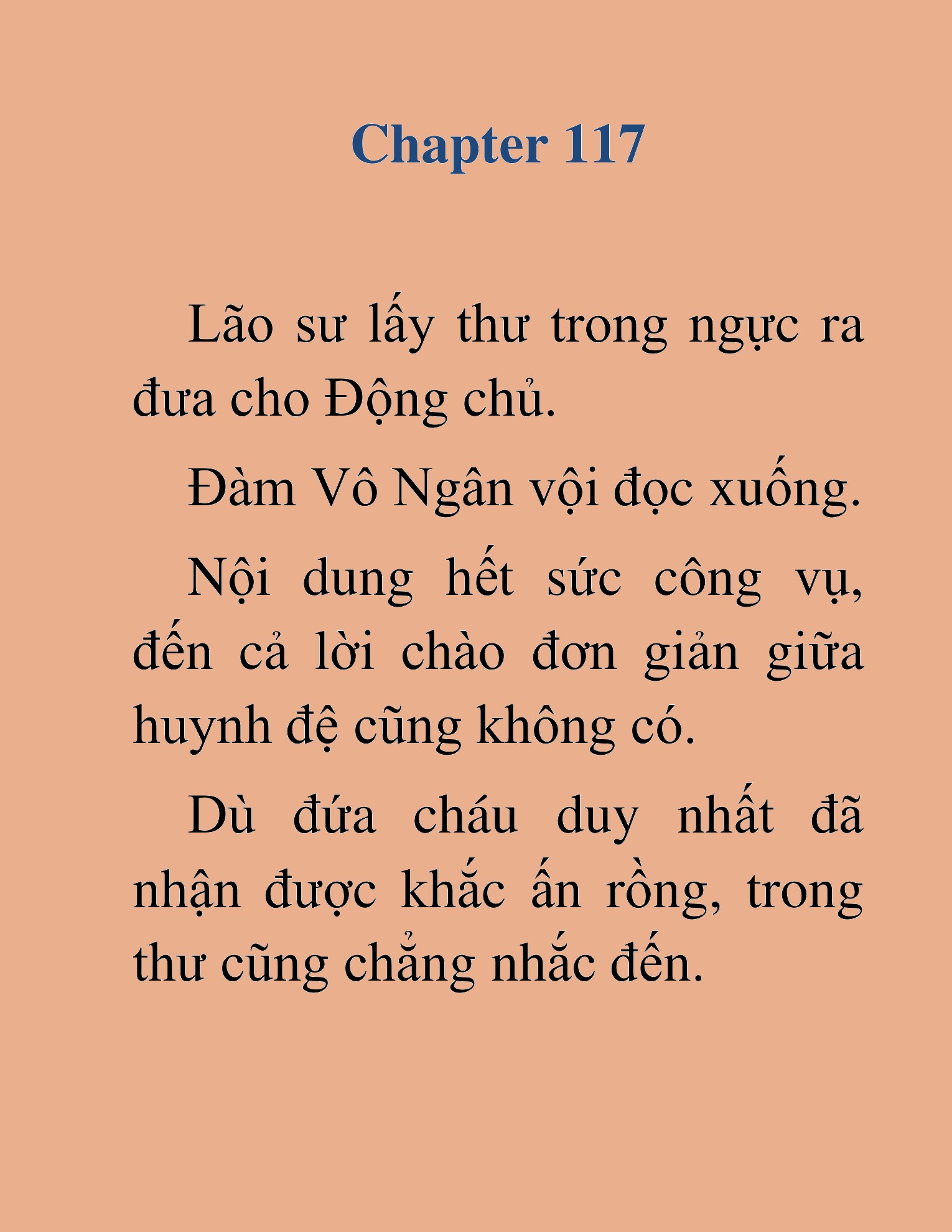 Đọc truyện HAT[NOVEL] Dã Thú Vô Song - Chap 117
