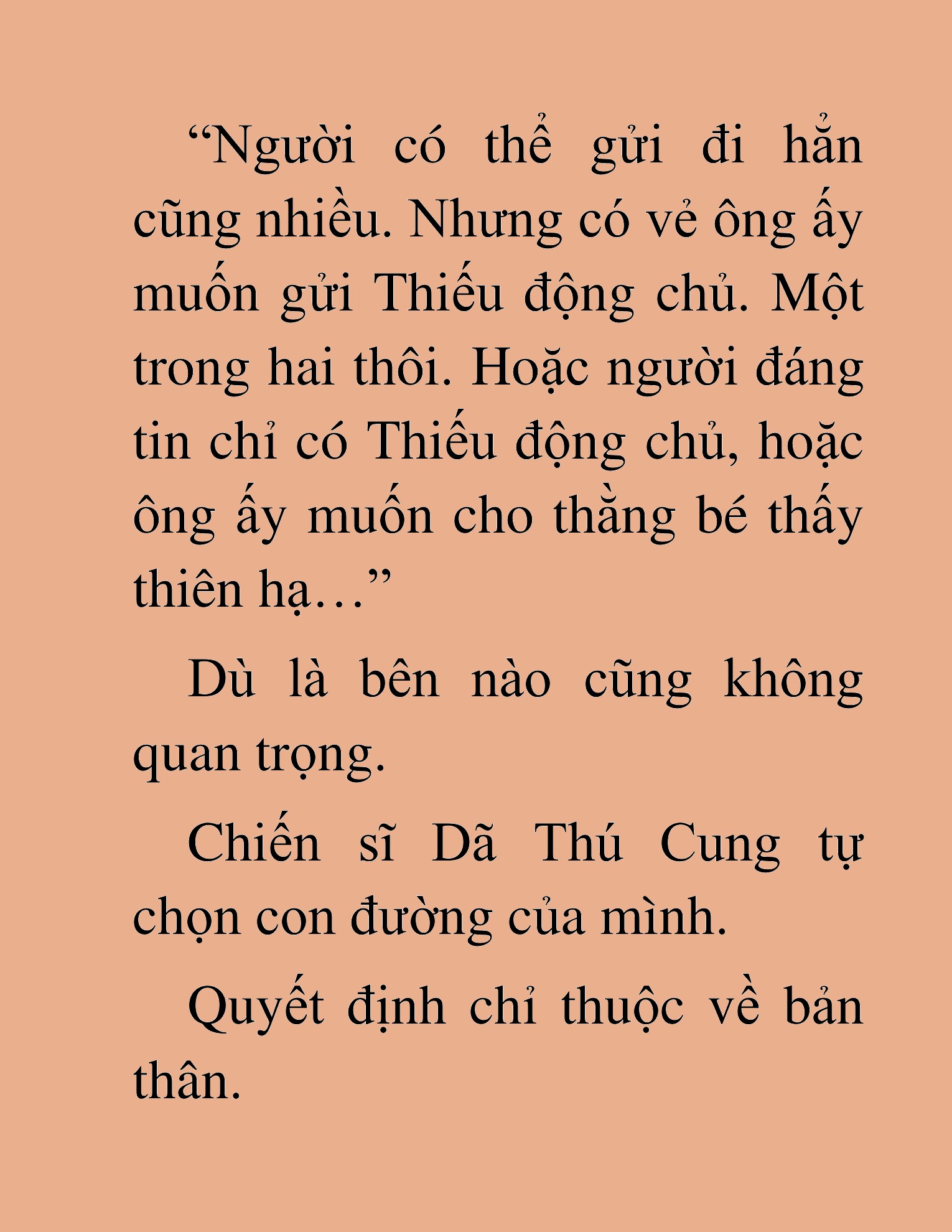 Đọc truyện HAT[NOVEL] Dã Thú Vô Song - Chap 117