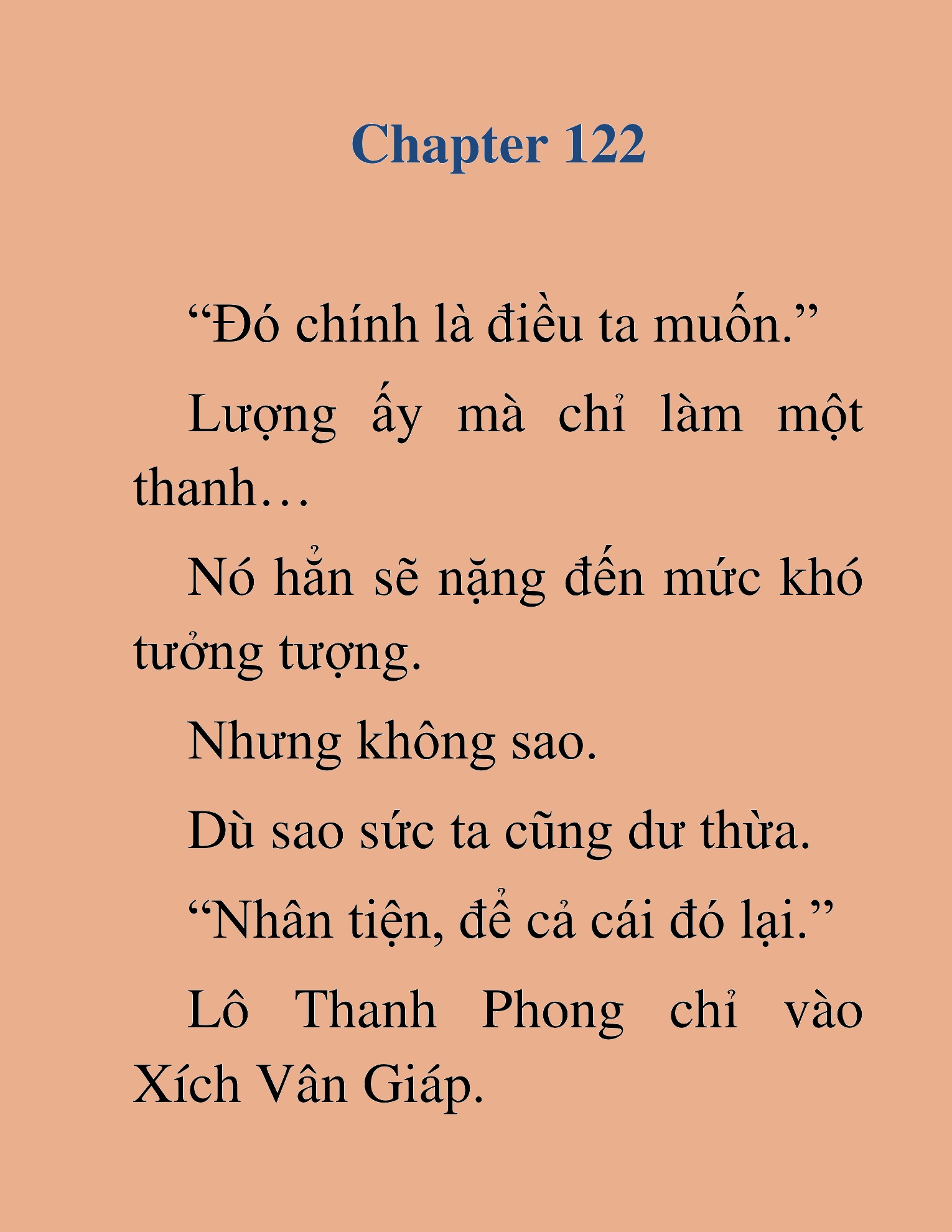 Đọc truyện HAT[NOVEL] Dã Thú Vô Song - Chap 122