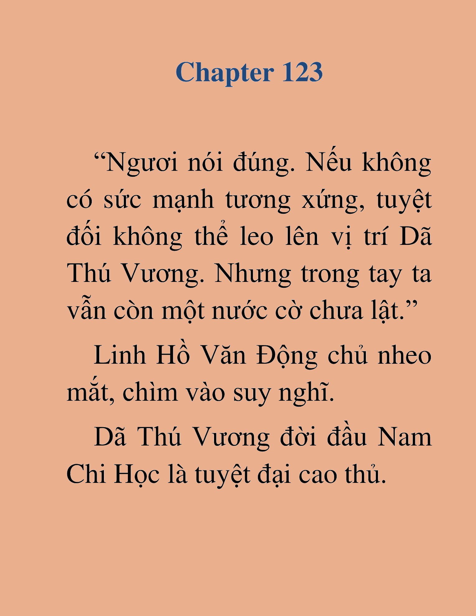 Đọc truyện HAT[NOVEL] Dã Thú Vô Song - Chap 123