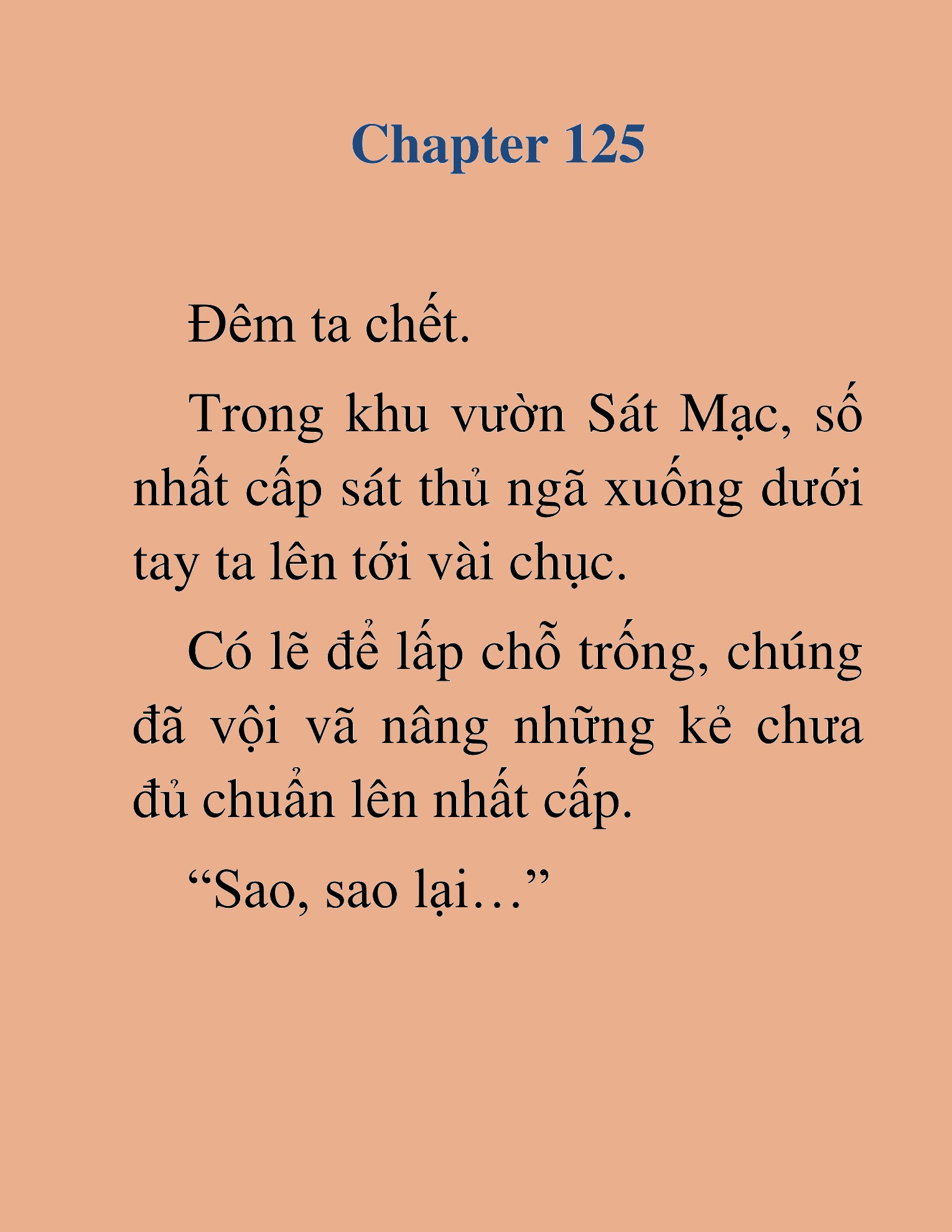 Đọc truyện HAT[NOVEL] Dã Thú Vô Song - Chap 125