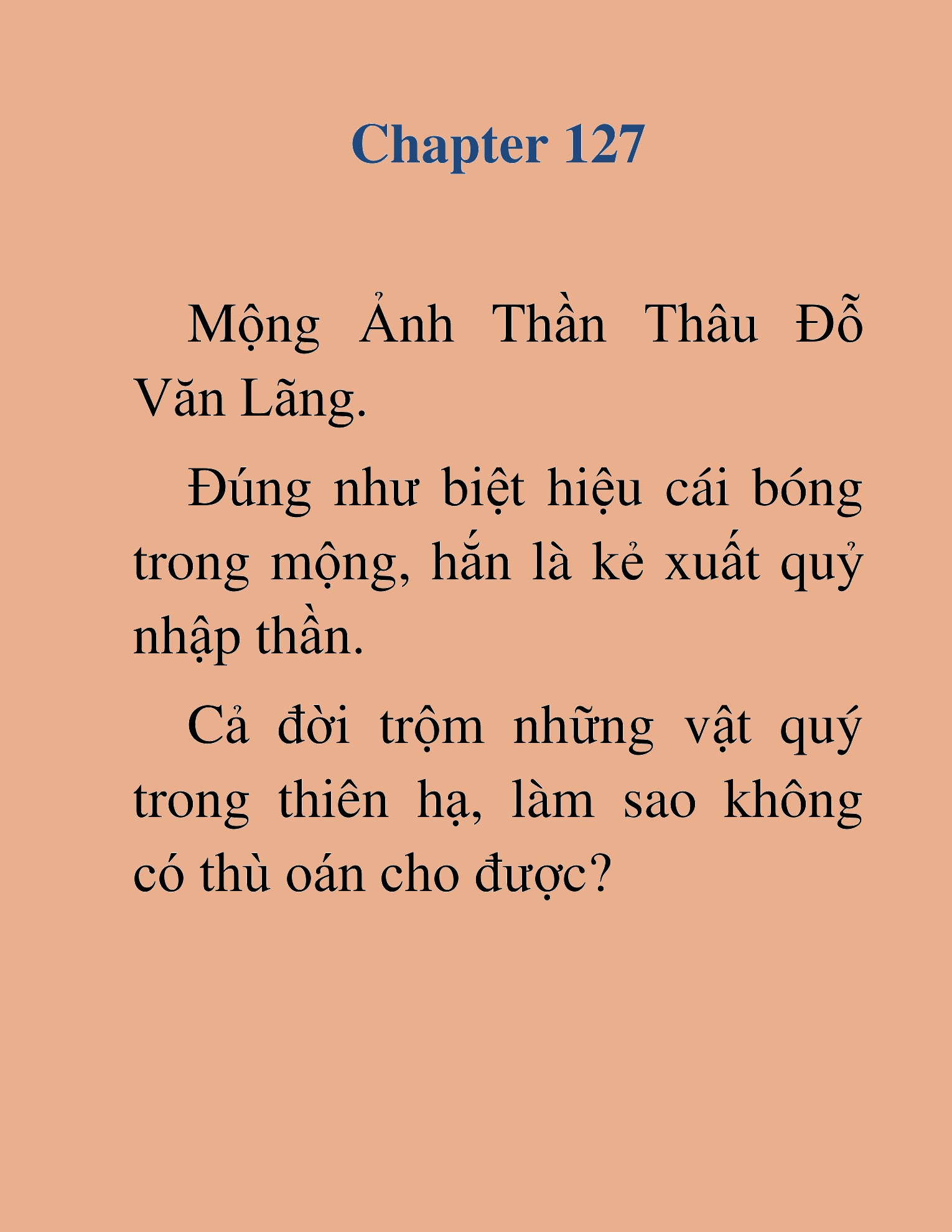 Đọc truyện HAT[NOVEL] Dã Thú Vô Song - Chap 127