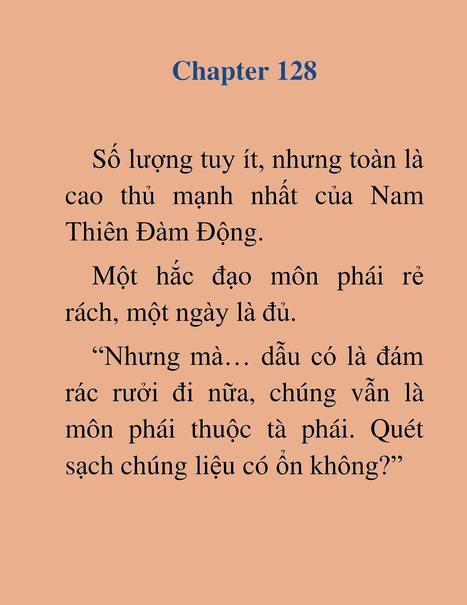 Đọc truyện HAT[NOVEL] Dã Thú Vô Song - Chap 128