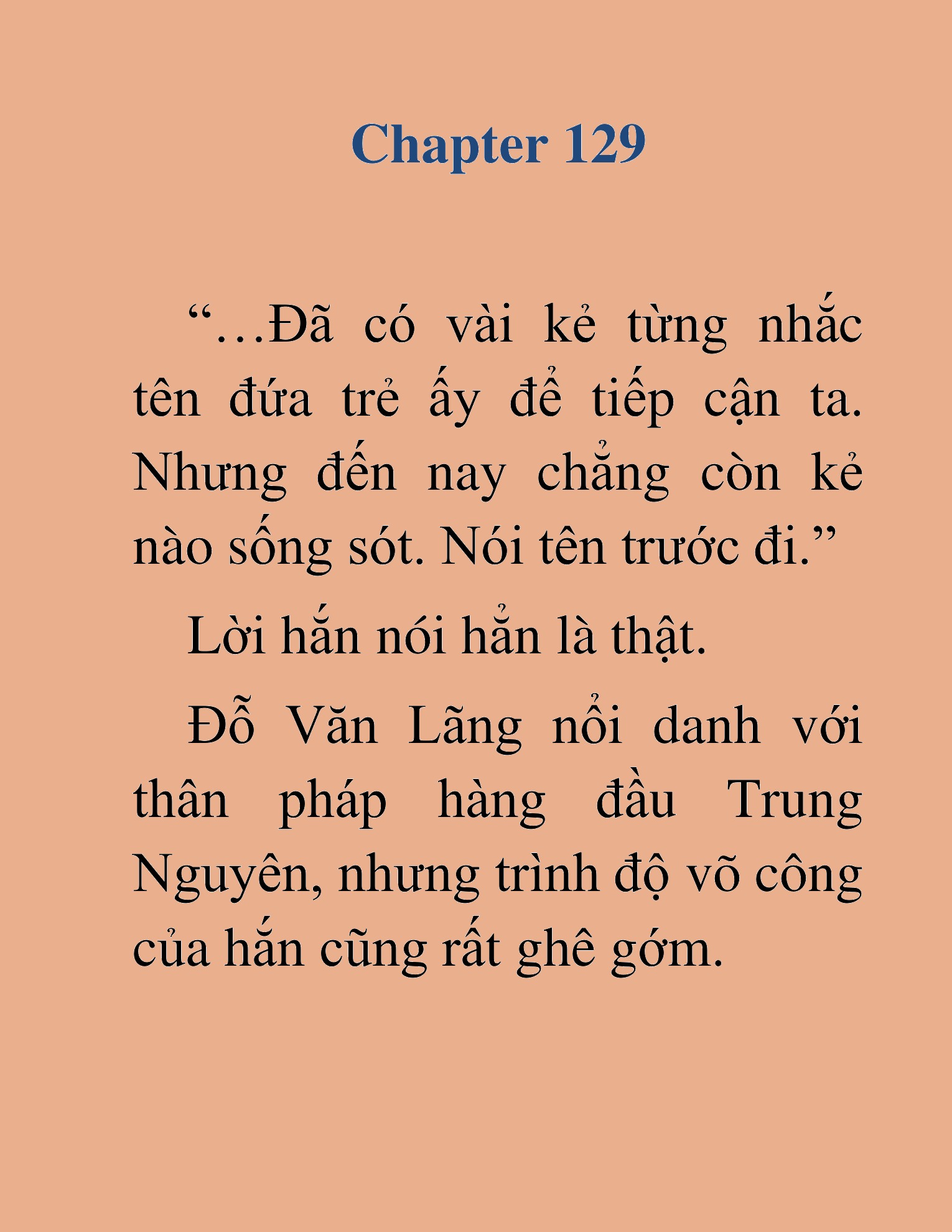 Đọc truyện HAT[NOVEL] Dã Thú Vô Song - Chap 129
