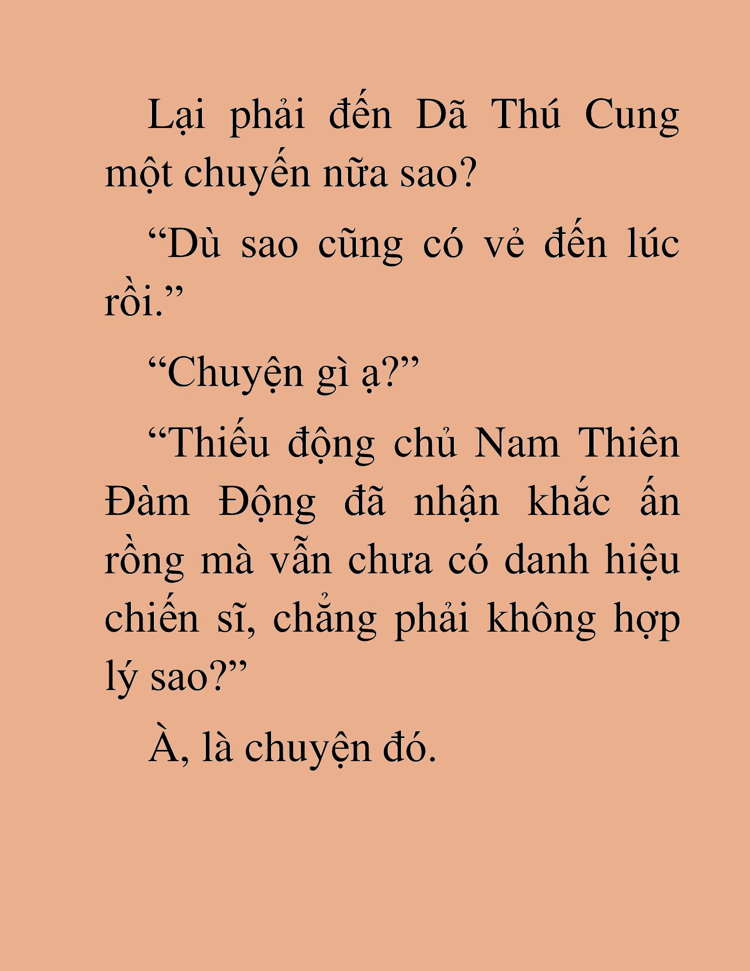 Đọc truyện HAT[NOVEL] Dã Thú Vô Song - Chap 138