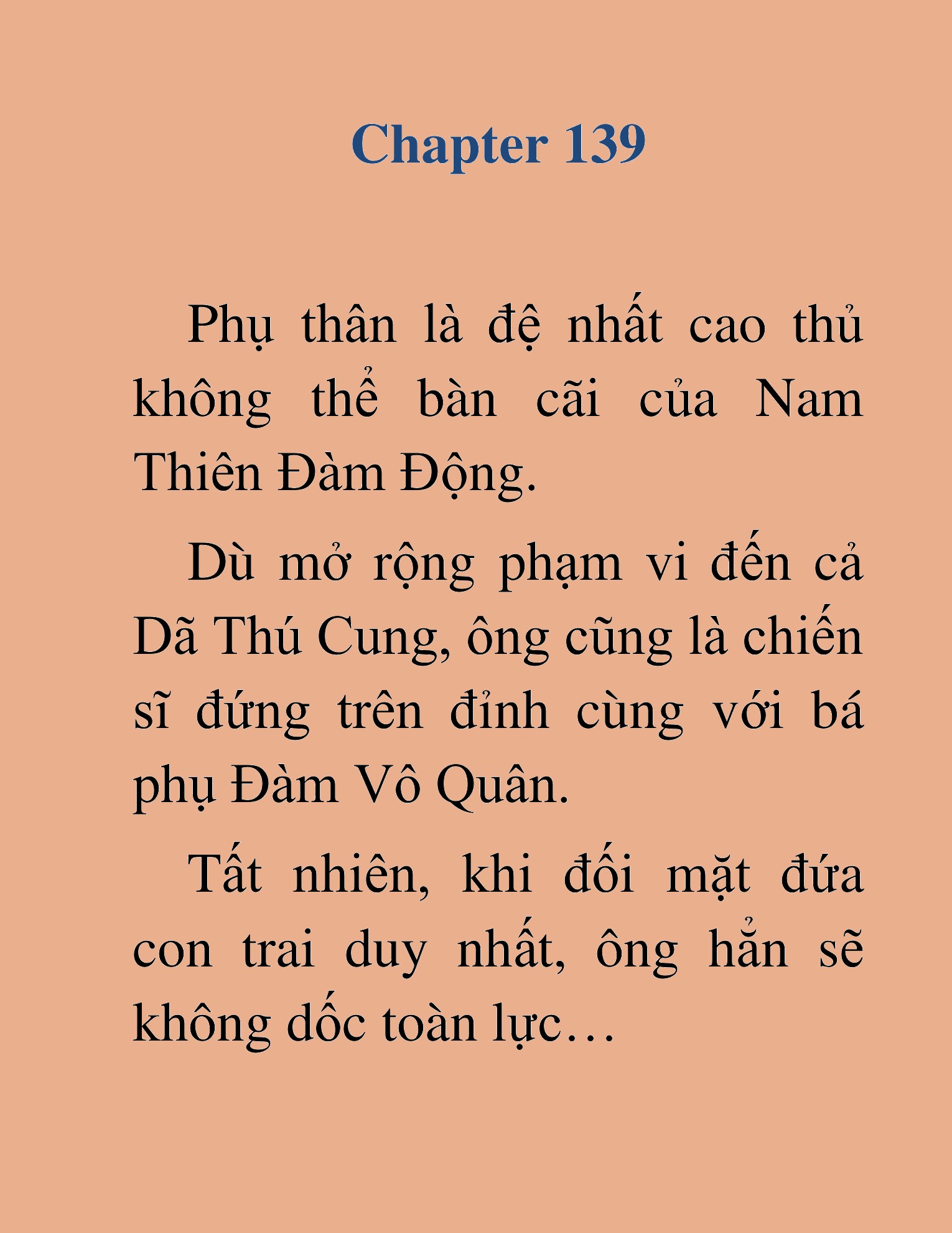 Đọc truyện HAT[NOVEL] Dã Thú Vô Song - Chap 139