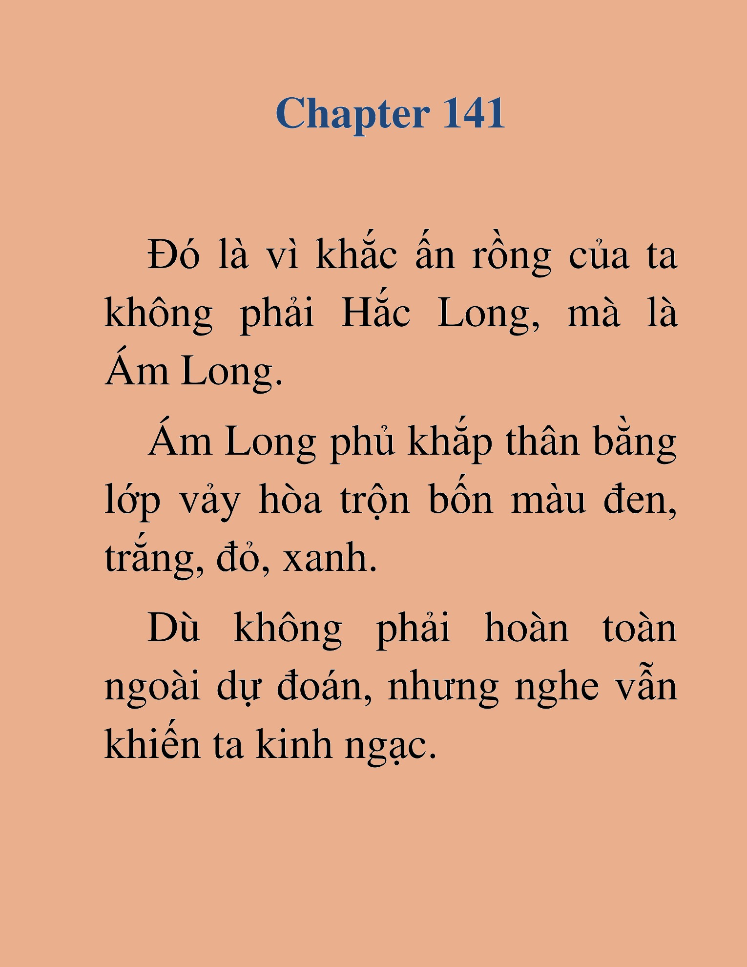 Đọc truyện HAT[NOVEL] Dã Thú Vô Song - Chap 141
