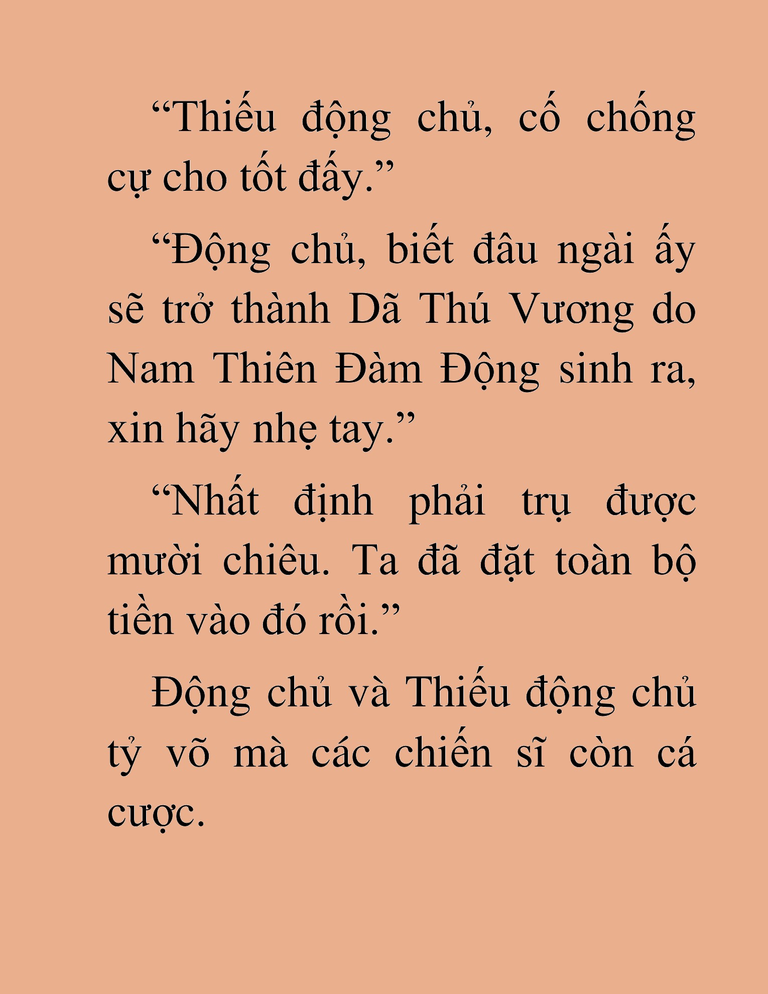 Đọc truyện HAT[NOVEL] Dã Thú Vô Song - Chap 142