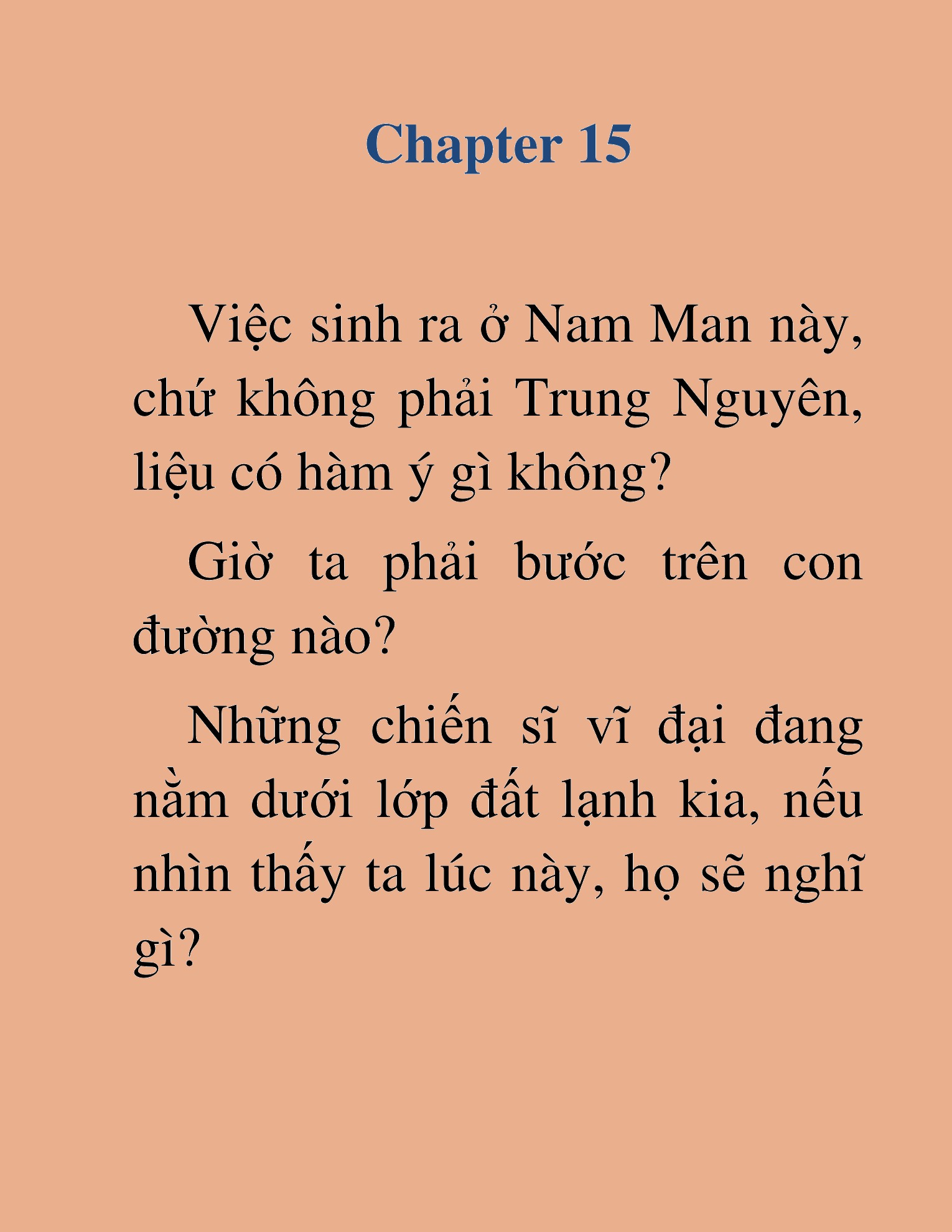 Đọc truyện HAT[NOVEL] Dã Thú Vô Song - Chap 15