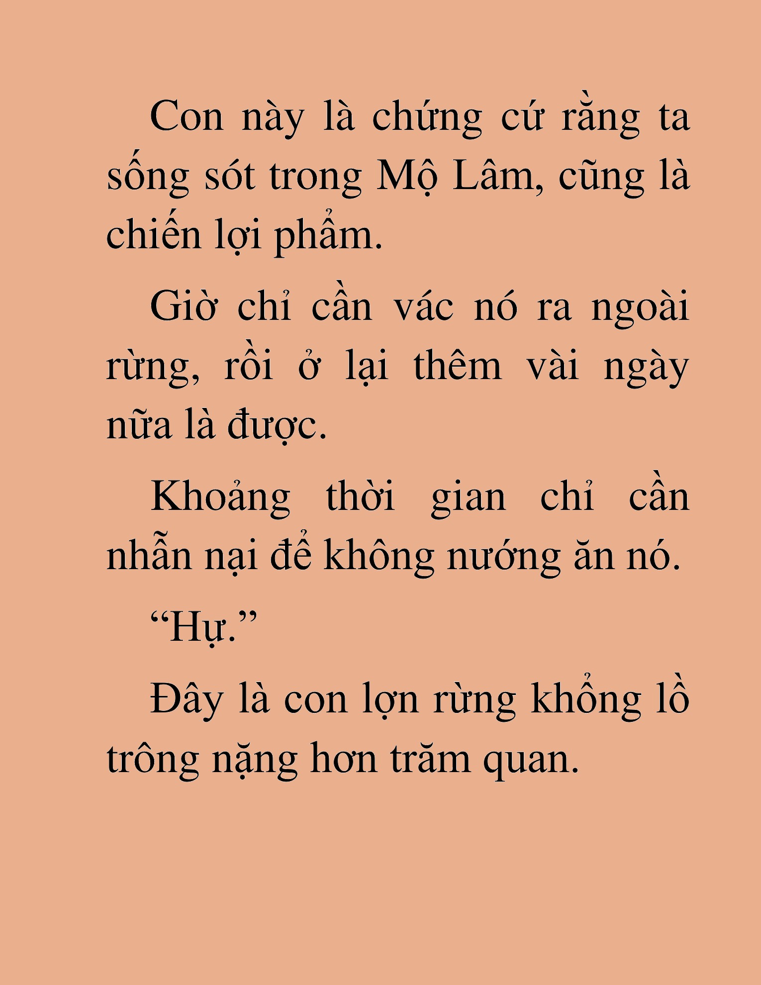 Đọc truyện HAT[NOVEL] Dã Thú Vô Song - Chap 15