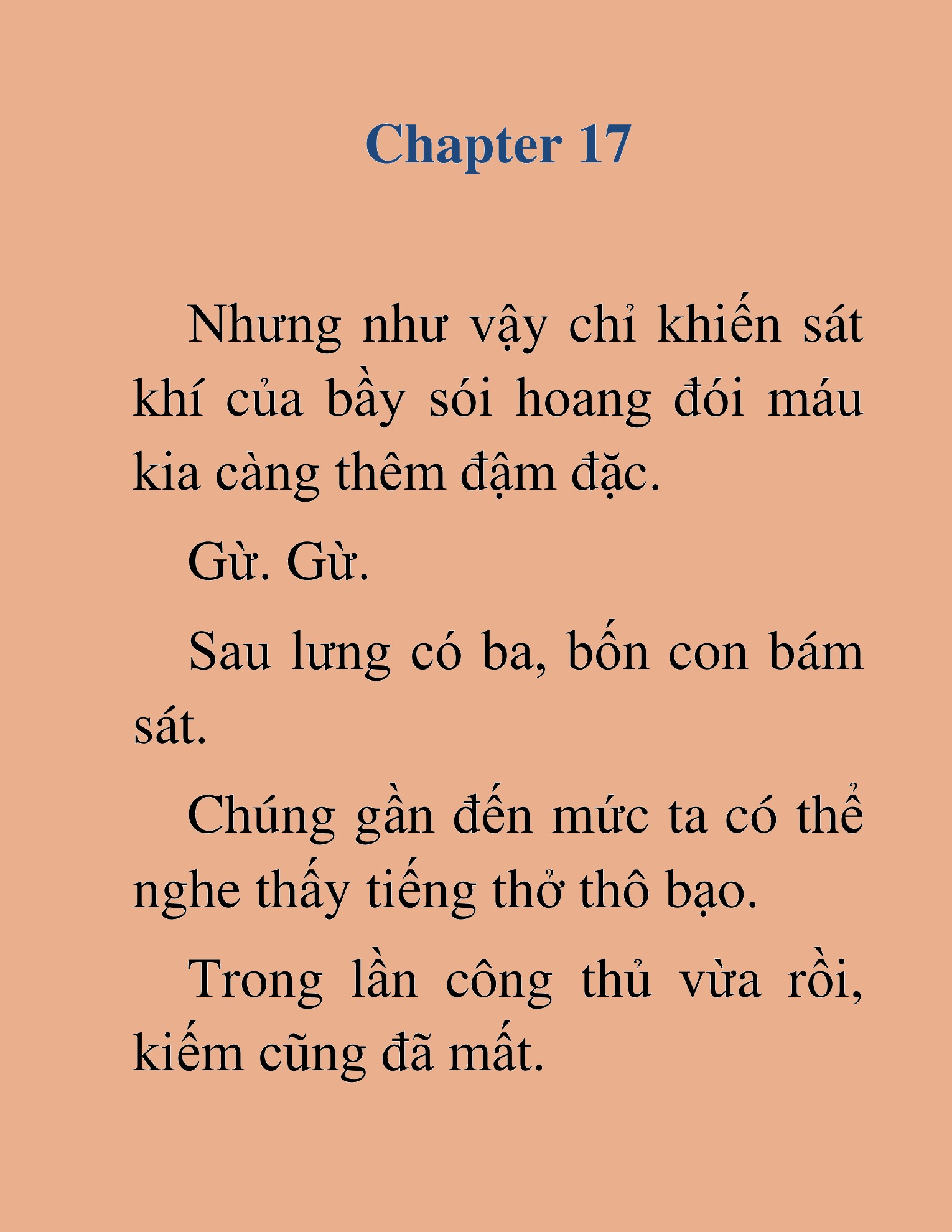 Đọc truyện HAT[NOVEL] Dã Thú Vô Song - Chap 17