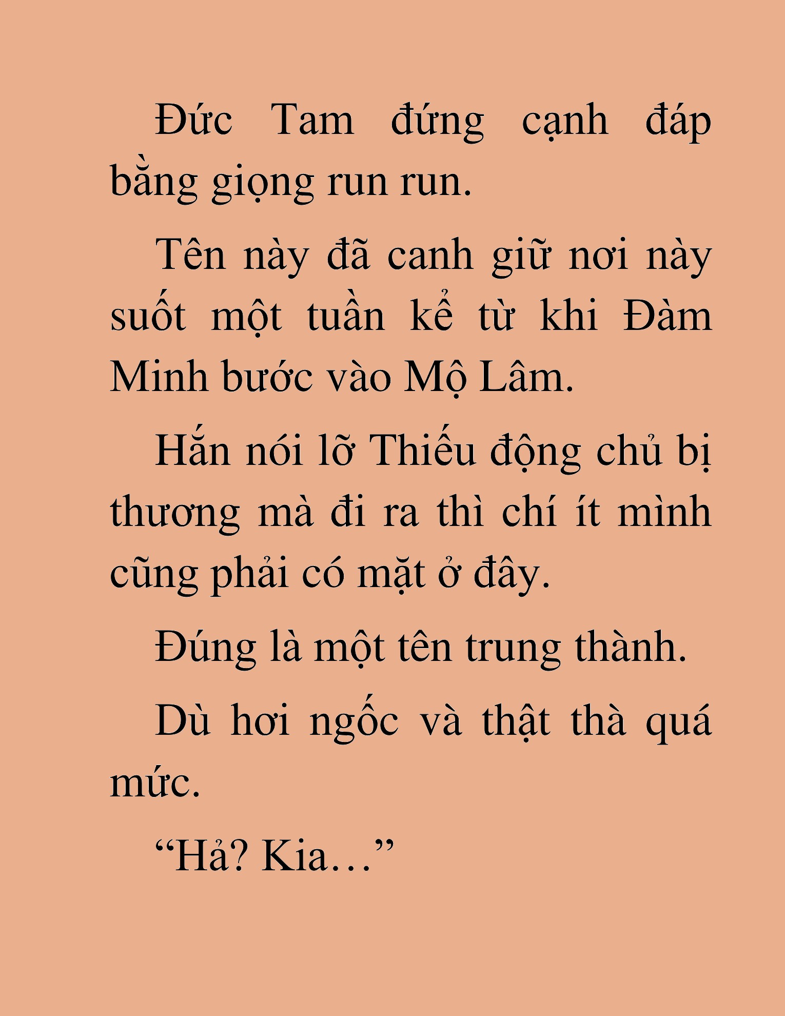 Đọc truyện HAT[NOVEL] Dã Thú Vô Song - Chap 20